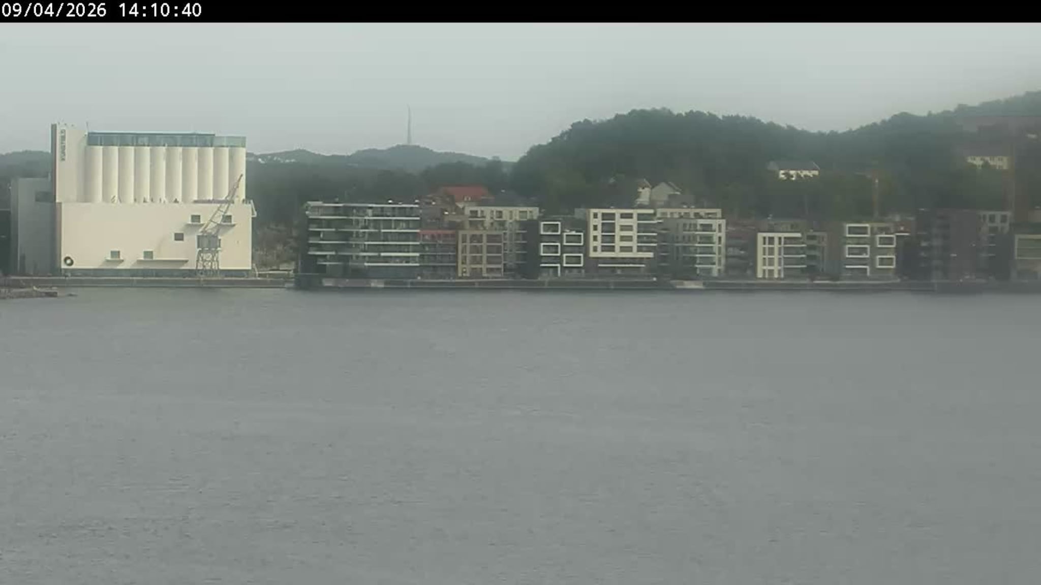 Livekamera over Kristiansand havn