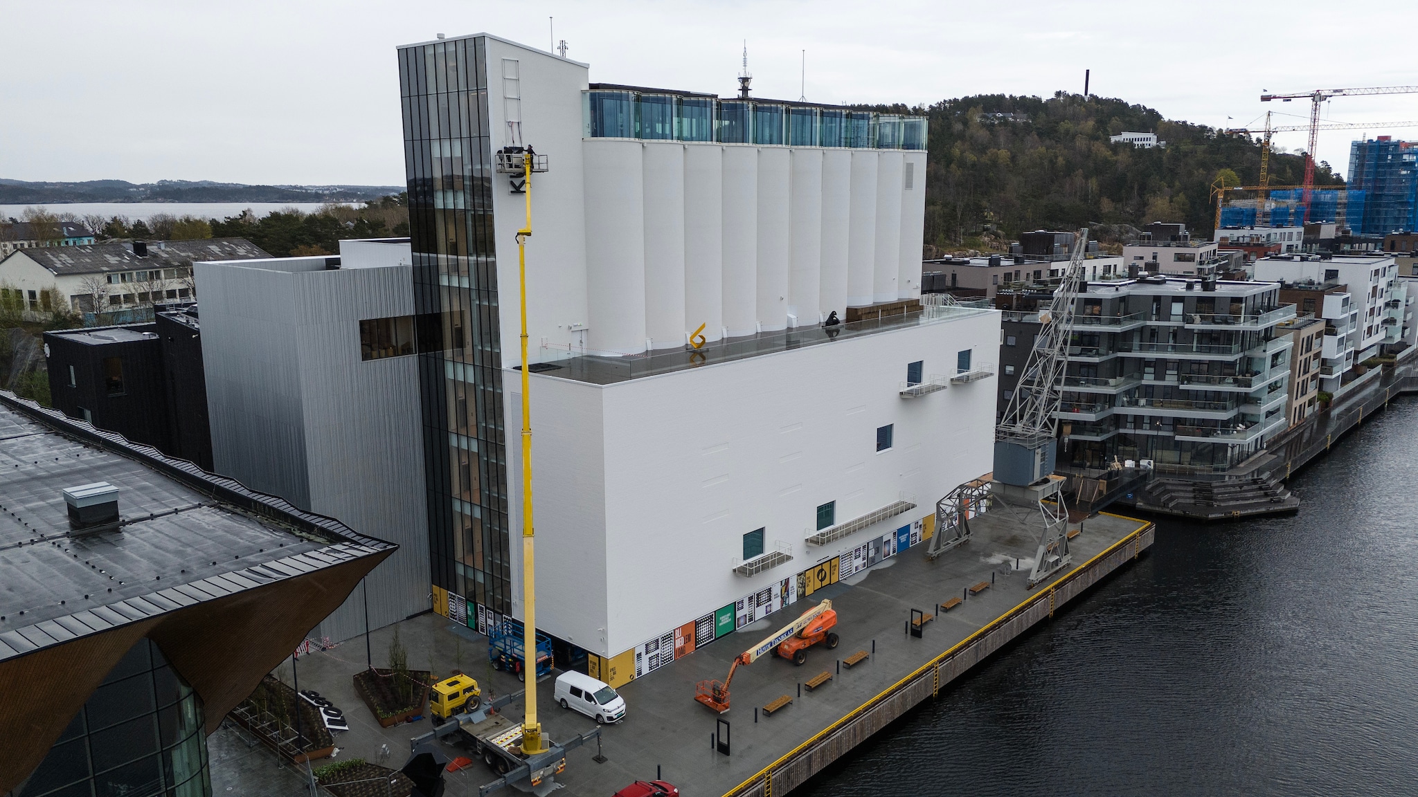 Kunstsiloen åpner