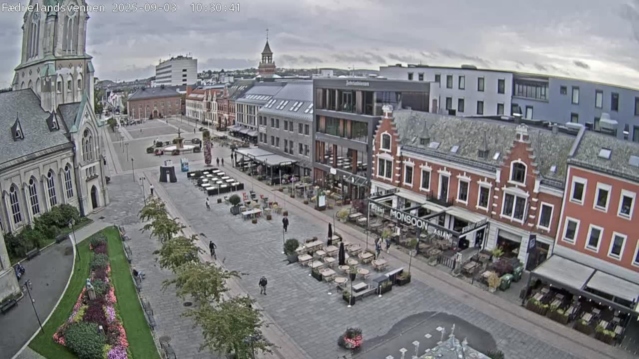 Livekamera Torvet i Kristiansand