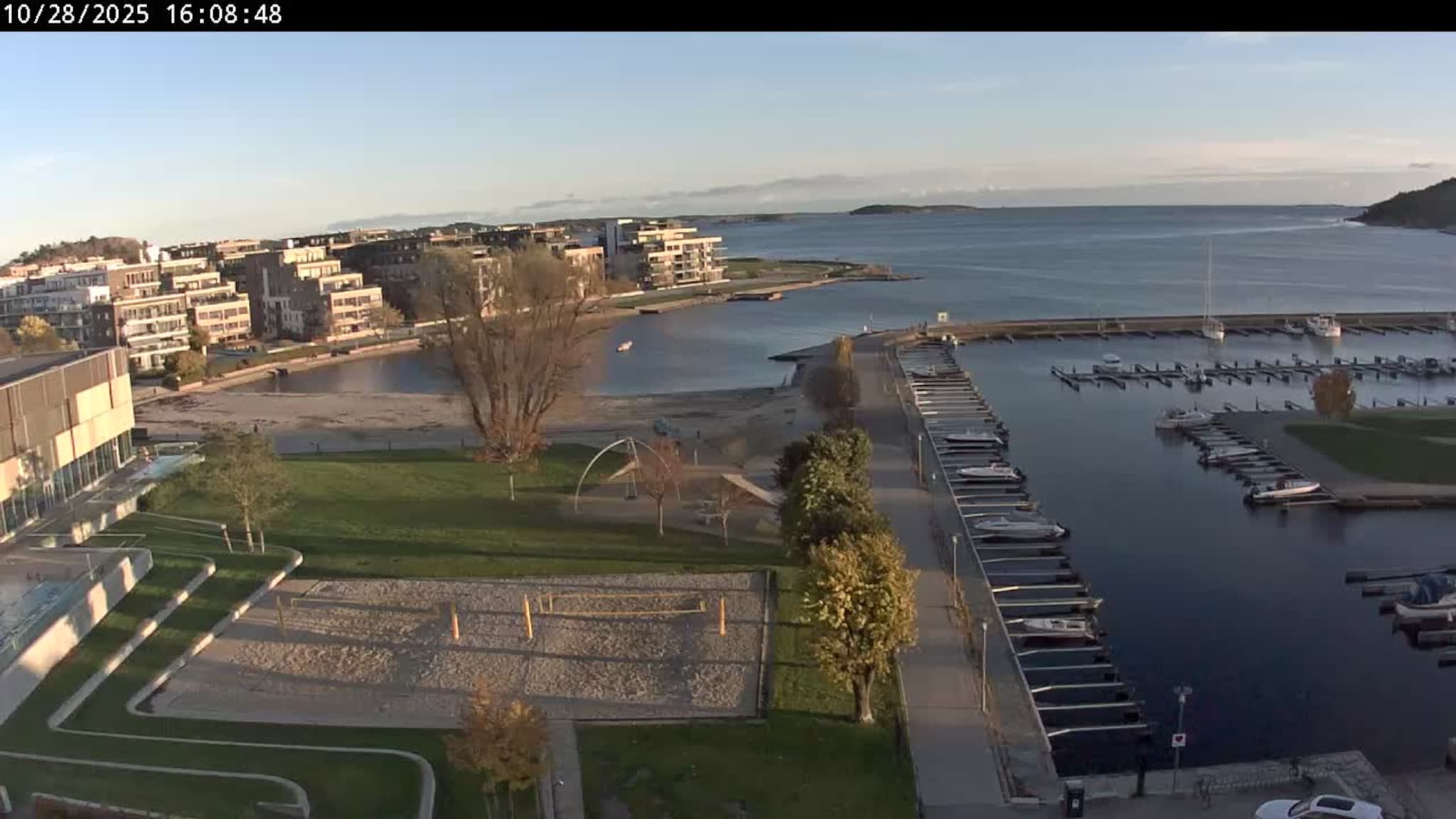 Livekamera Bystranda i Kristiansand