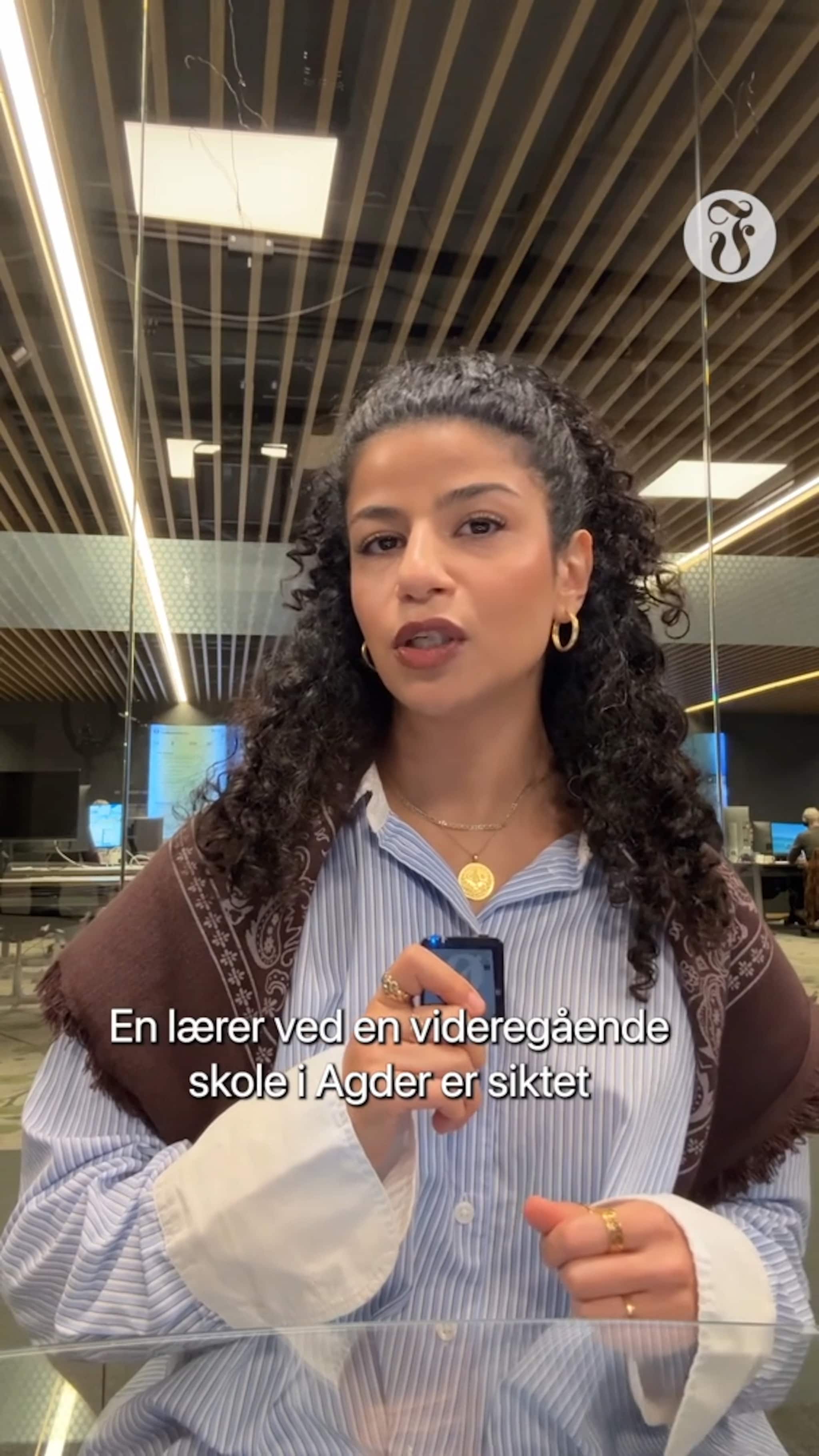 Lærer siktet for å ha sendt sex-video
