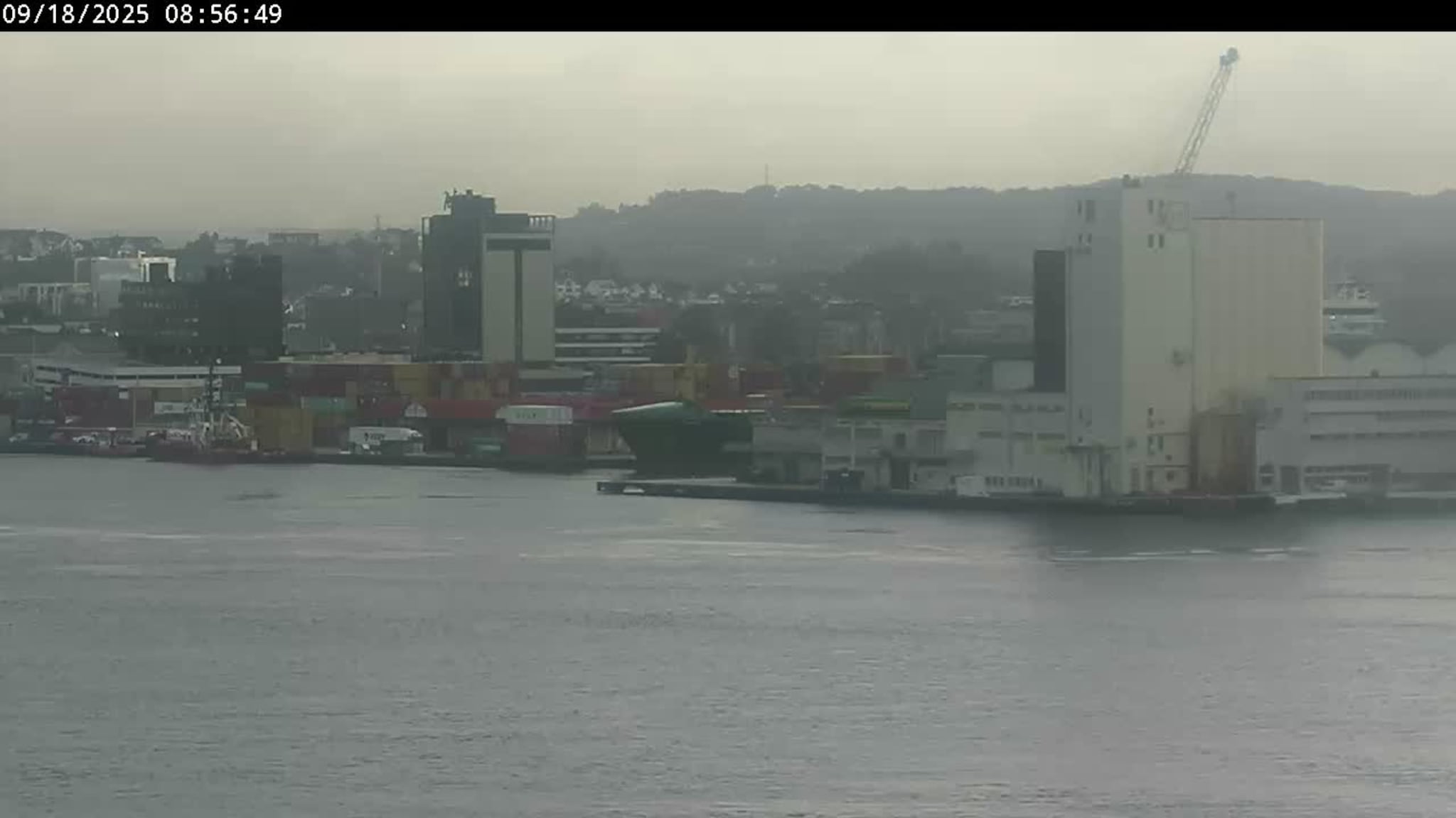 Livekamera over Kristiansand havn