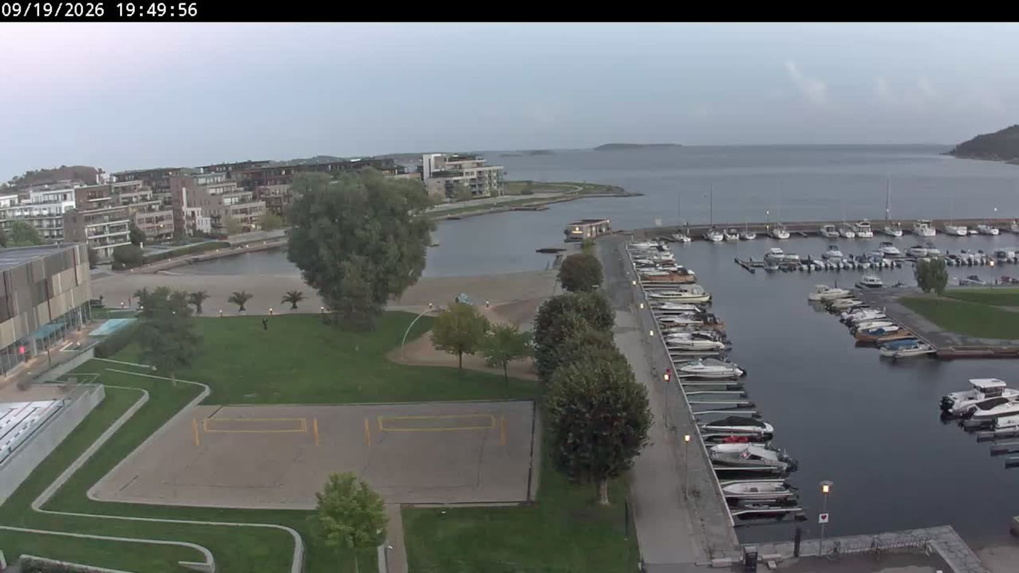 Livekamera Bystranda i Kristiansand