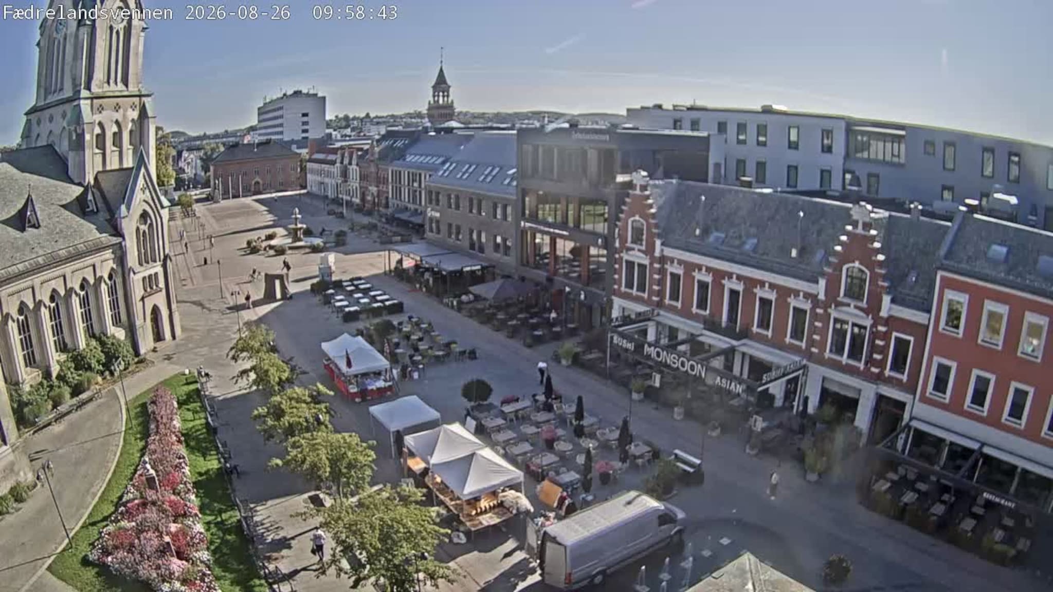 Livekamera Torvet i Kristiansand