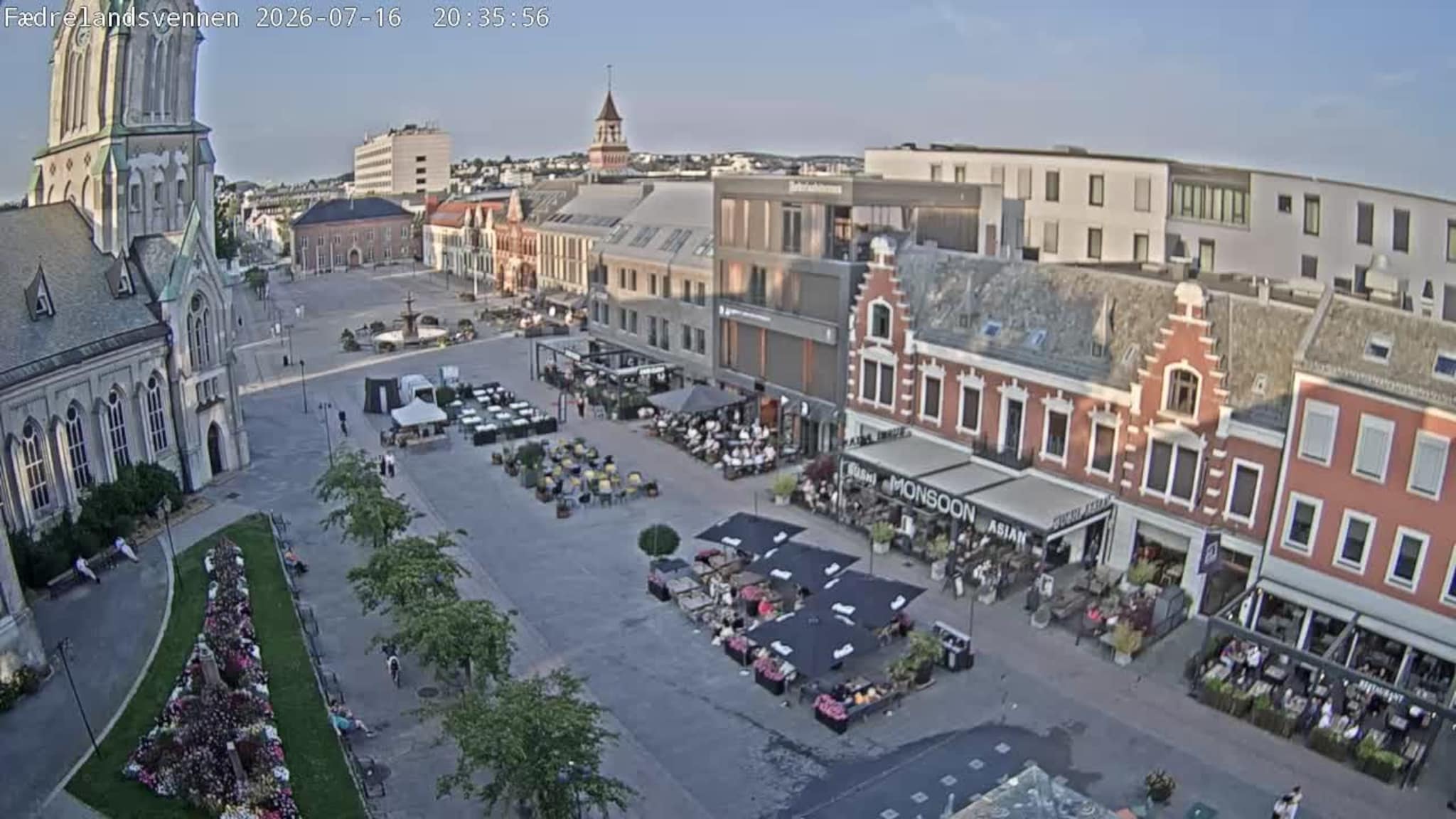 Livekamera Torvet i Kristiansand