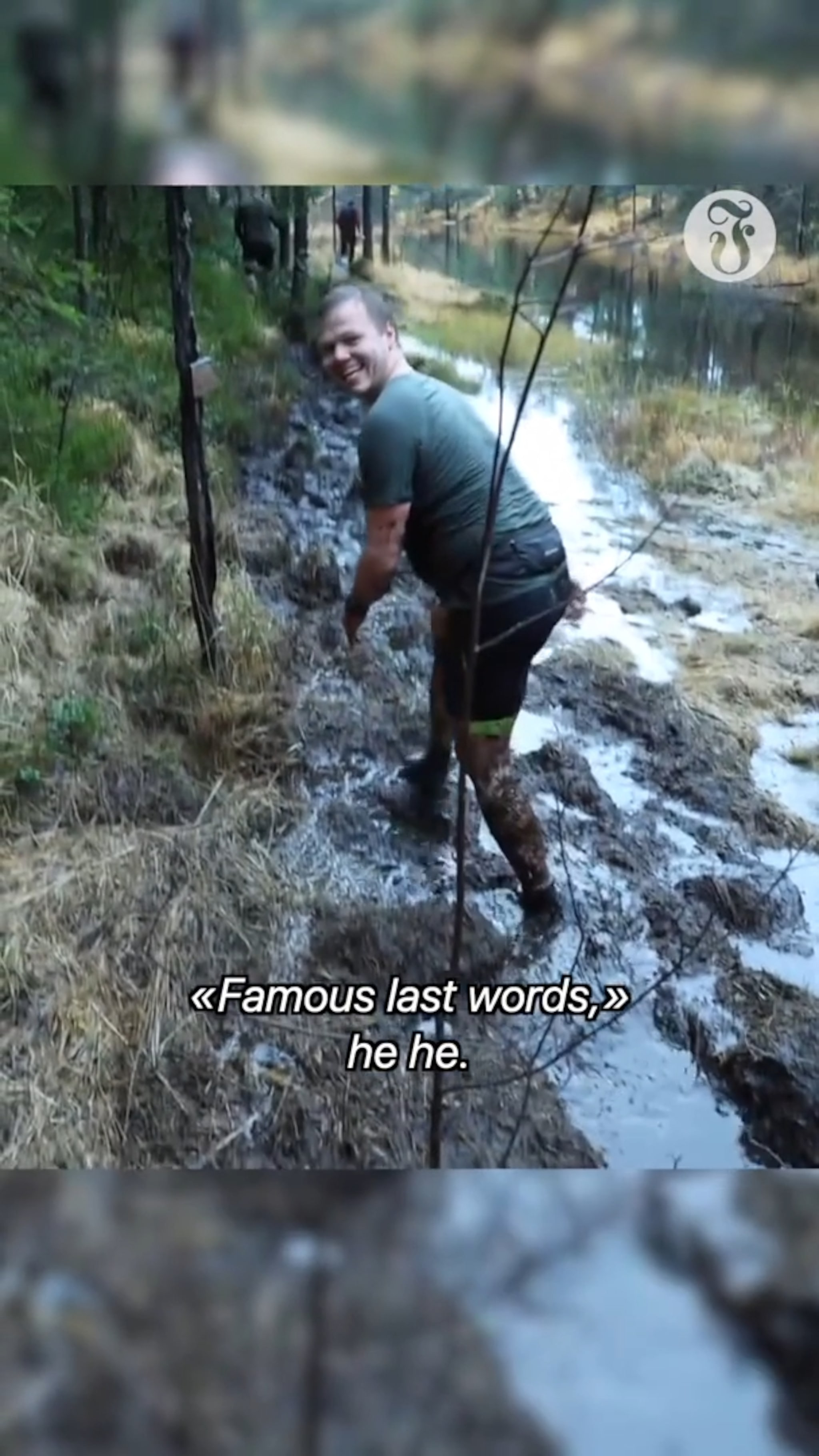 - Famous last words!
