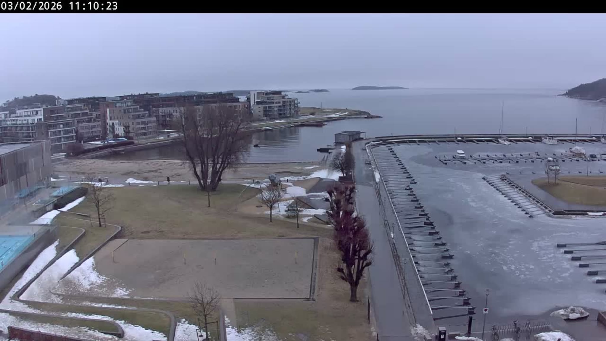 Livekamera Bystranda i Kristiansand