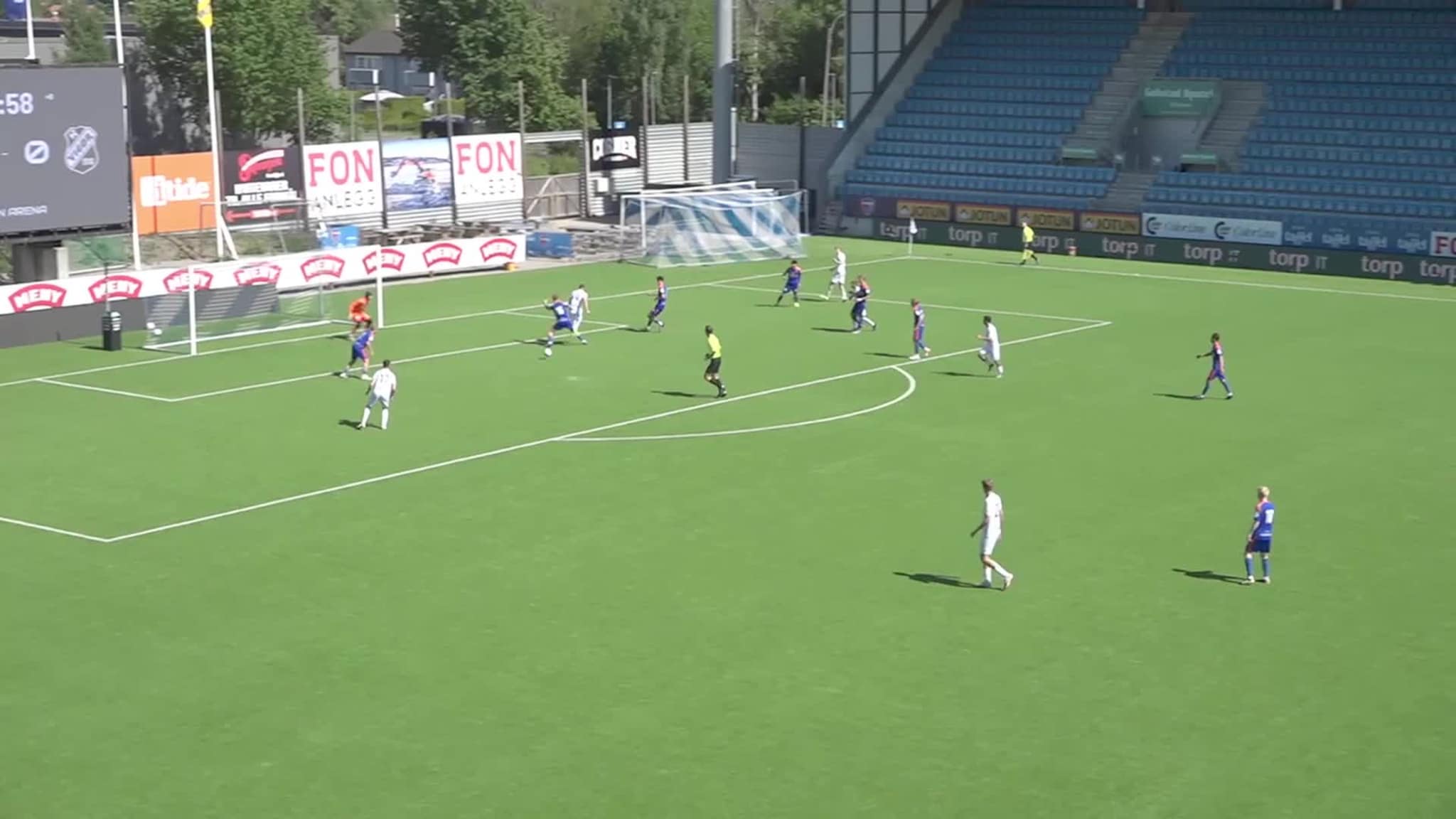 Sandefjord Fotball 2-Vigør høydepunkter fra kampen