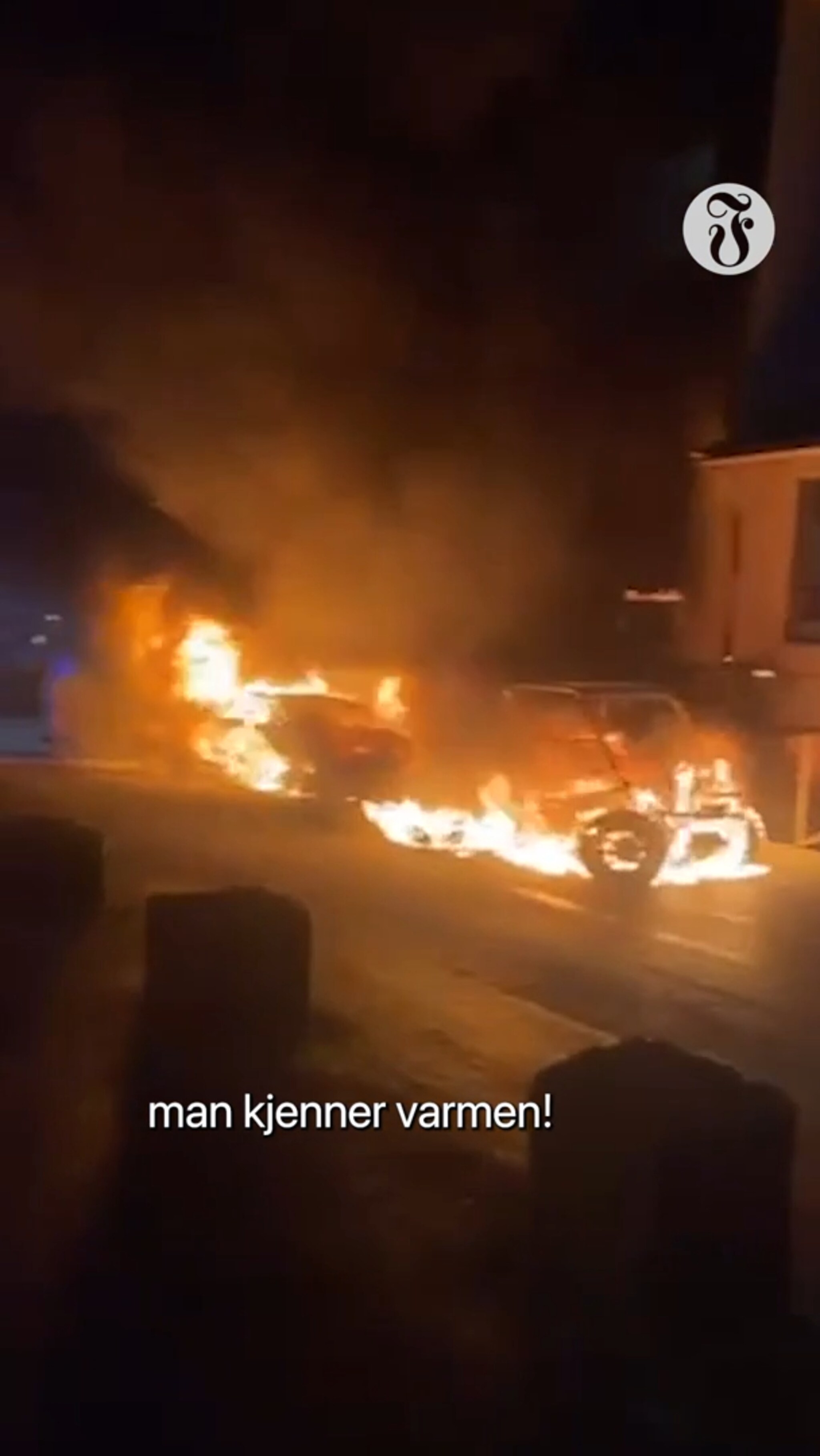 - Man kjenner varmen!