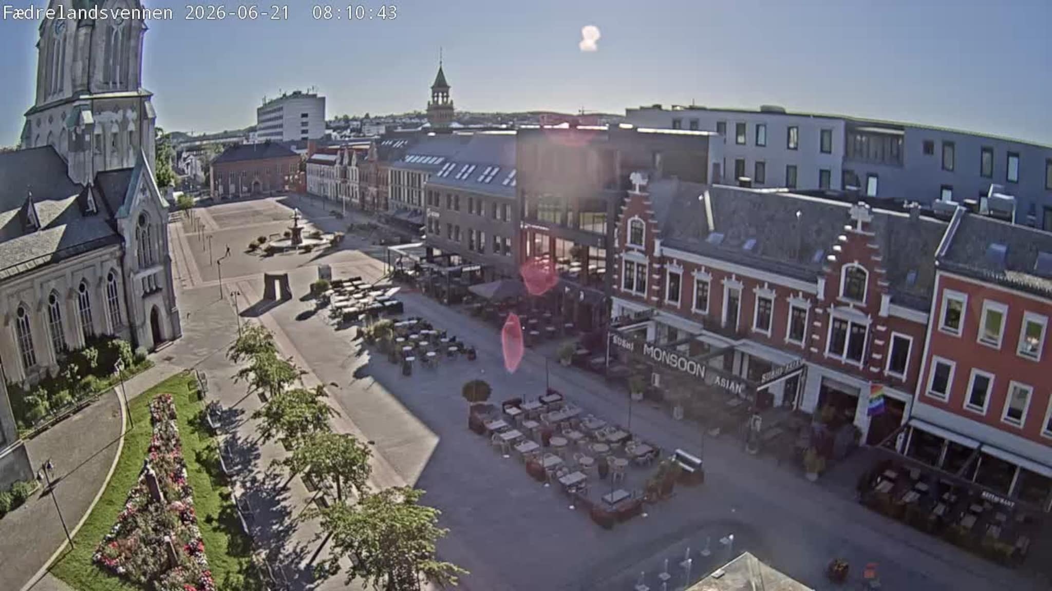 Livekamera Torvet i Kristiansand