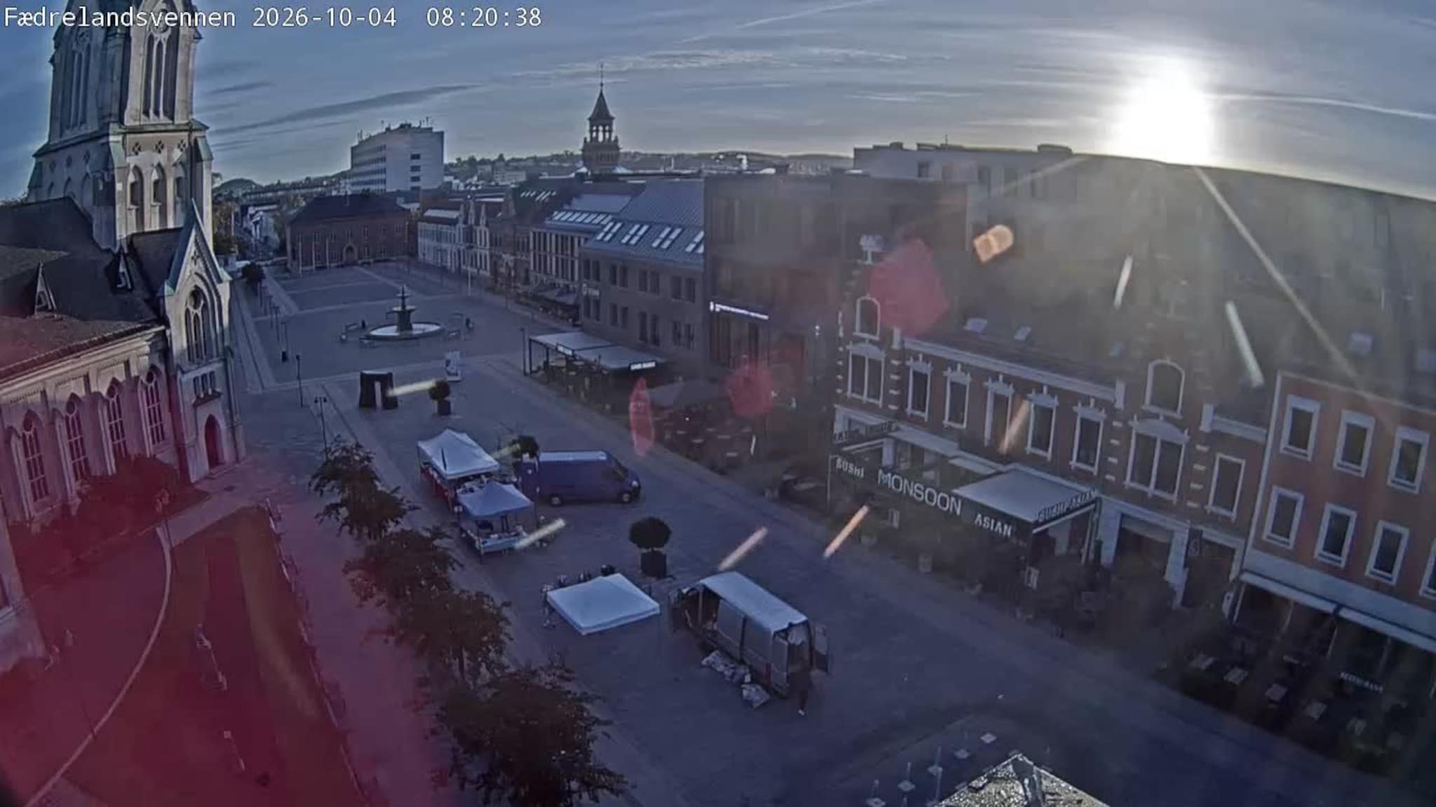 Livekamera Torvet i Kristiansand