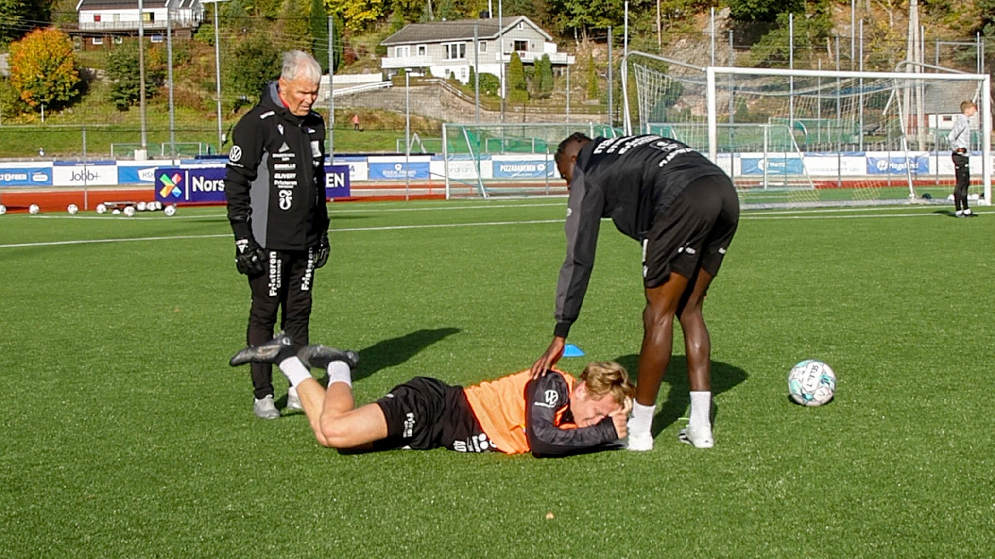 Hør hva Sanyang sier under trening
