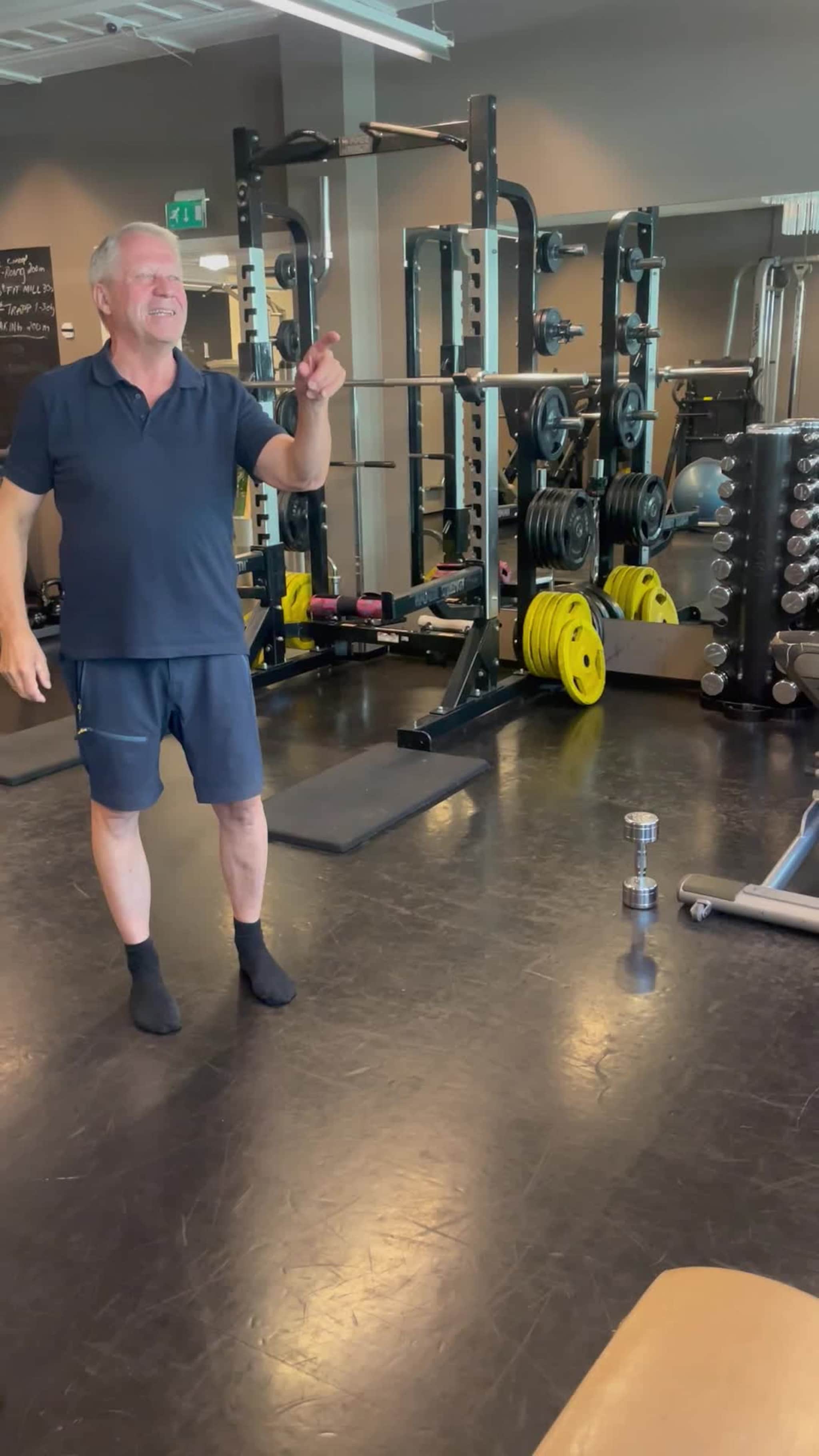 Trening for første gang