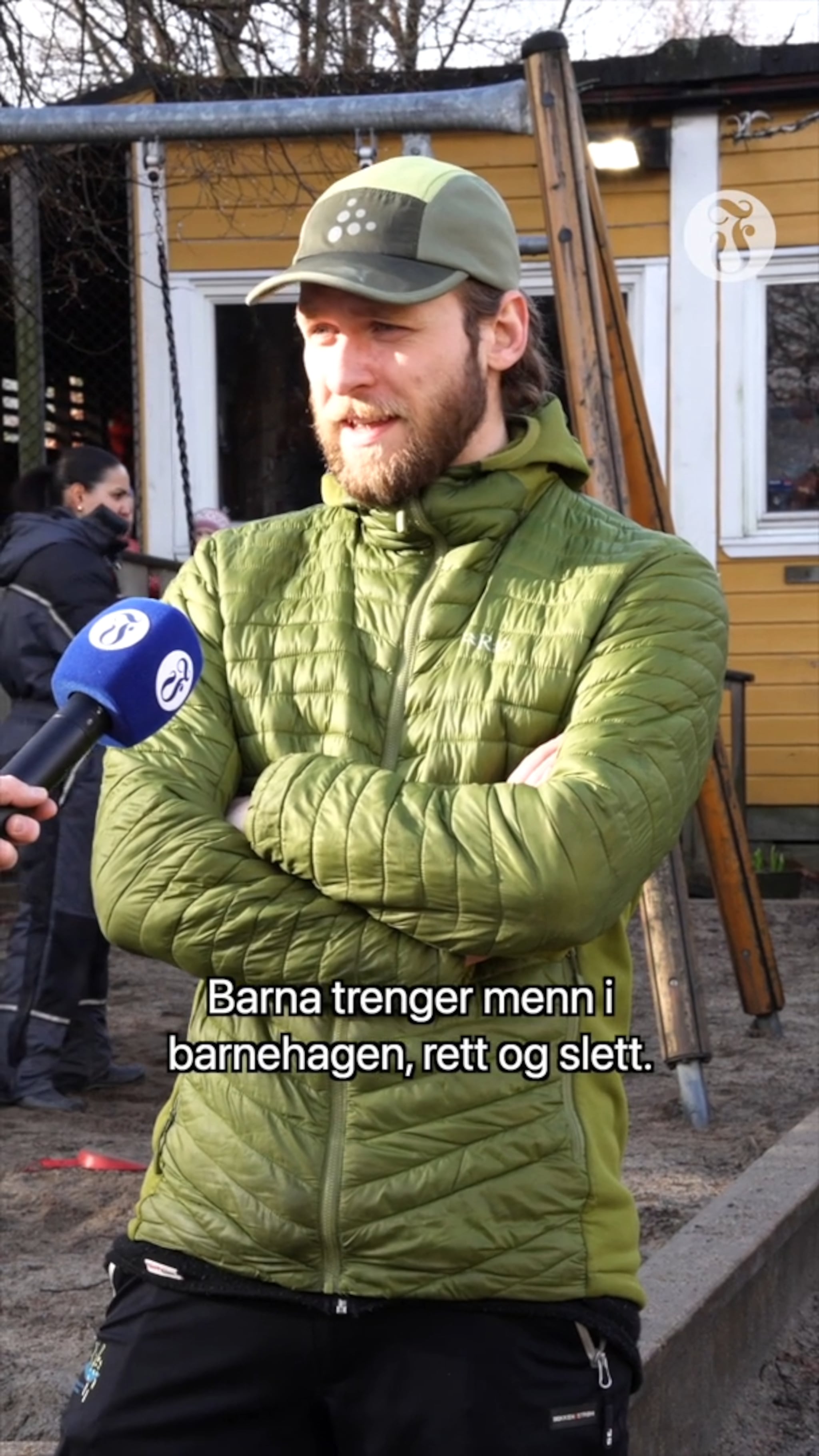 - Barna trenger menn i barnehagen
