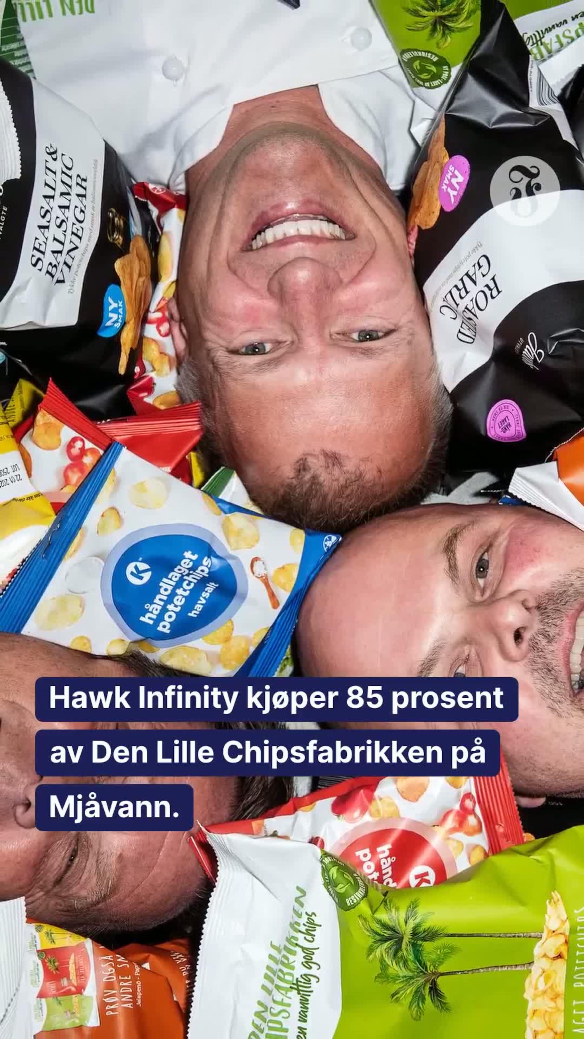 Selger sin andre chipsfabrikk
