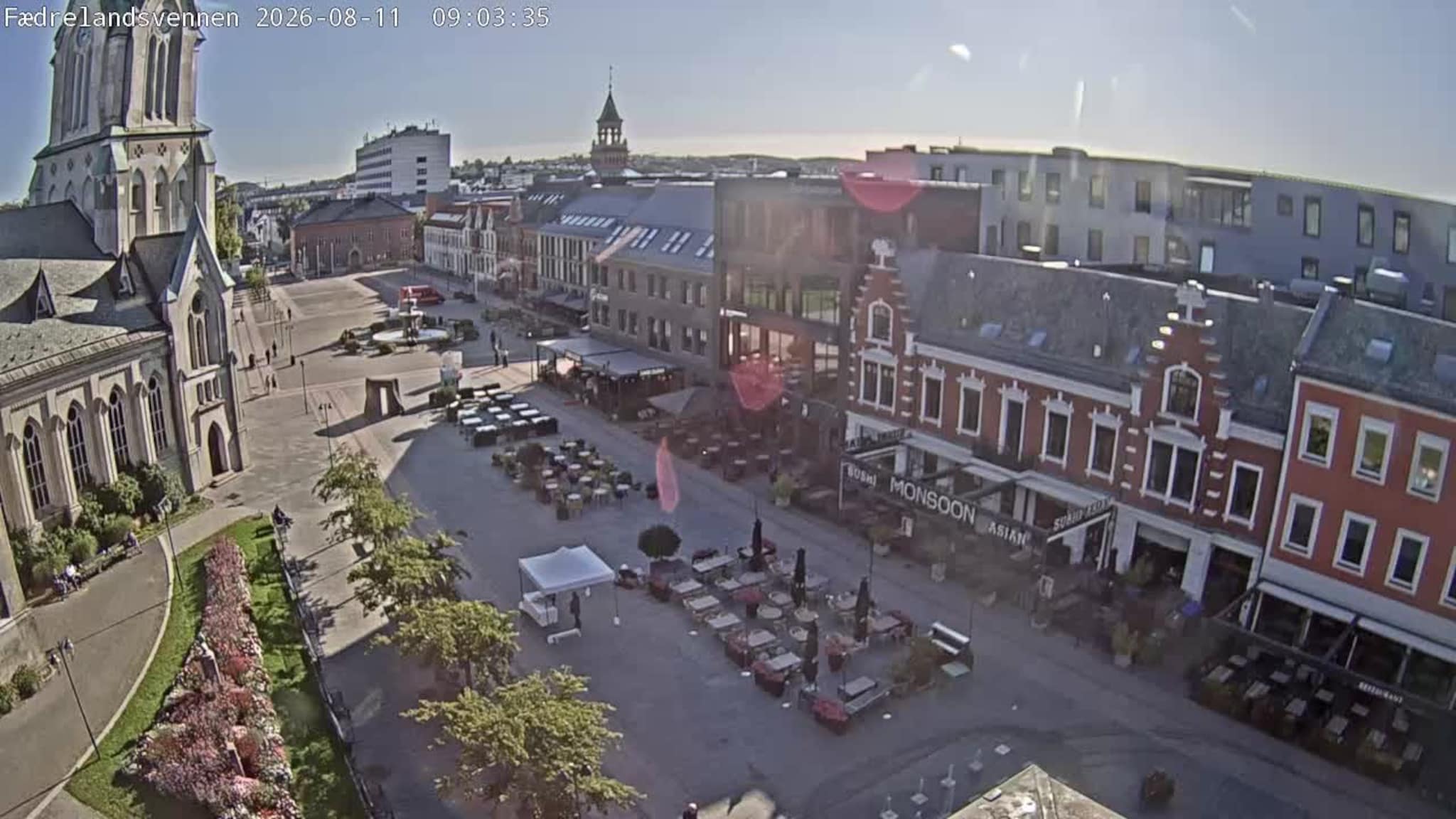 Livekamera Torvet i Kristiansand