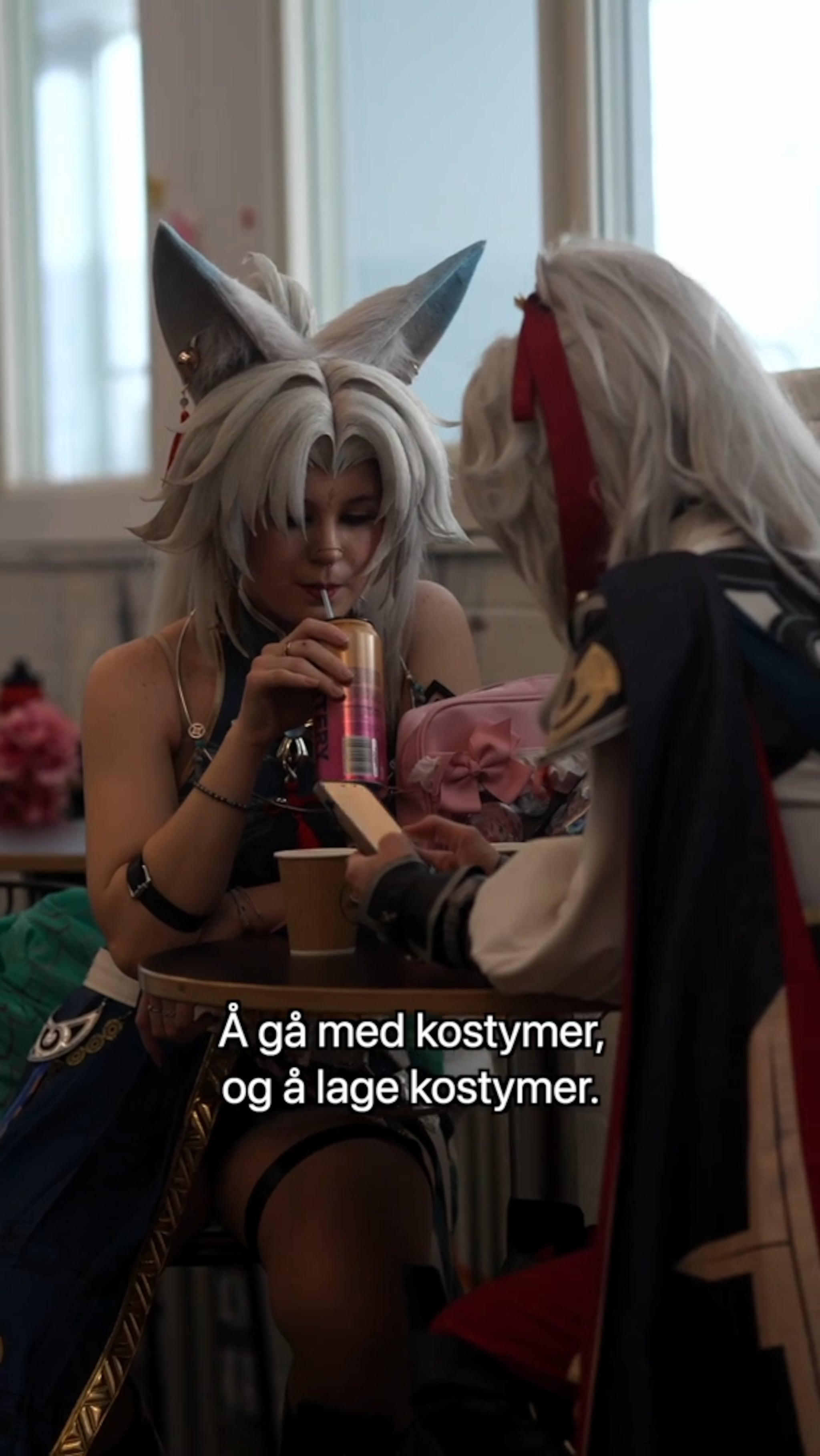 - Du føler du kan dumme deg litt mer ut