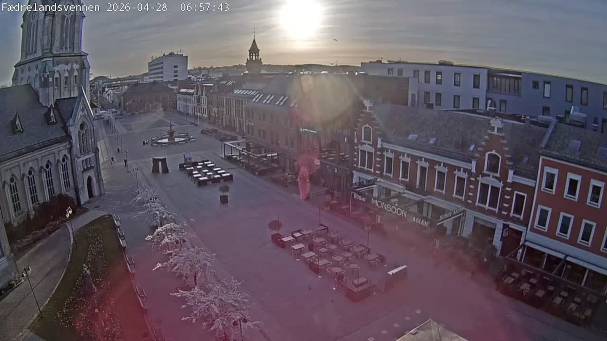 Livekamera Torvet i Kristiansand