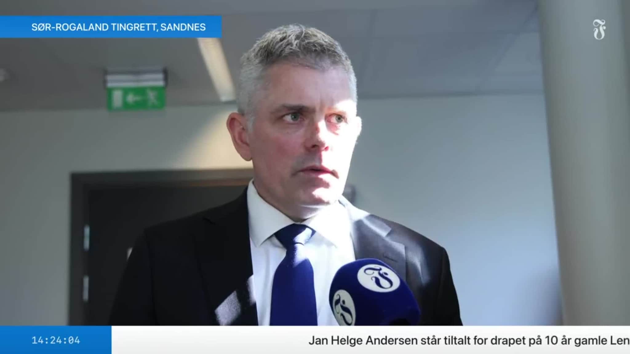 Audun Beckstrøm etter dag 1 i retten