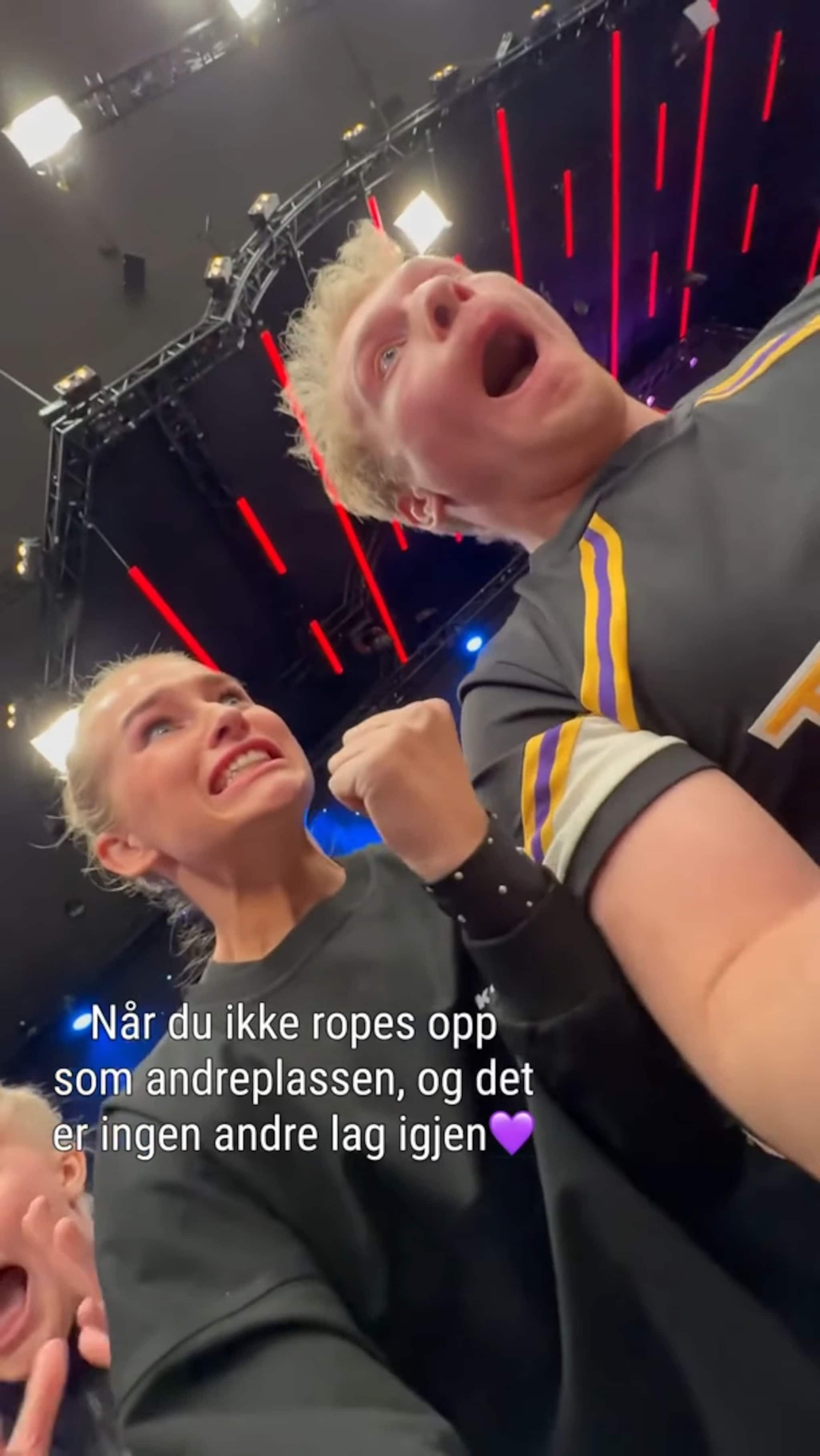 VIDEO: Bli med KSI Topaz på NM i cheerleading