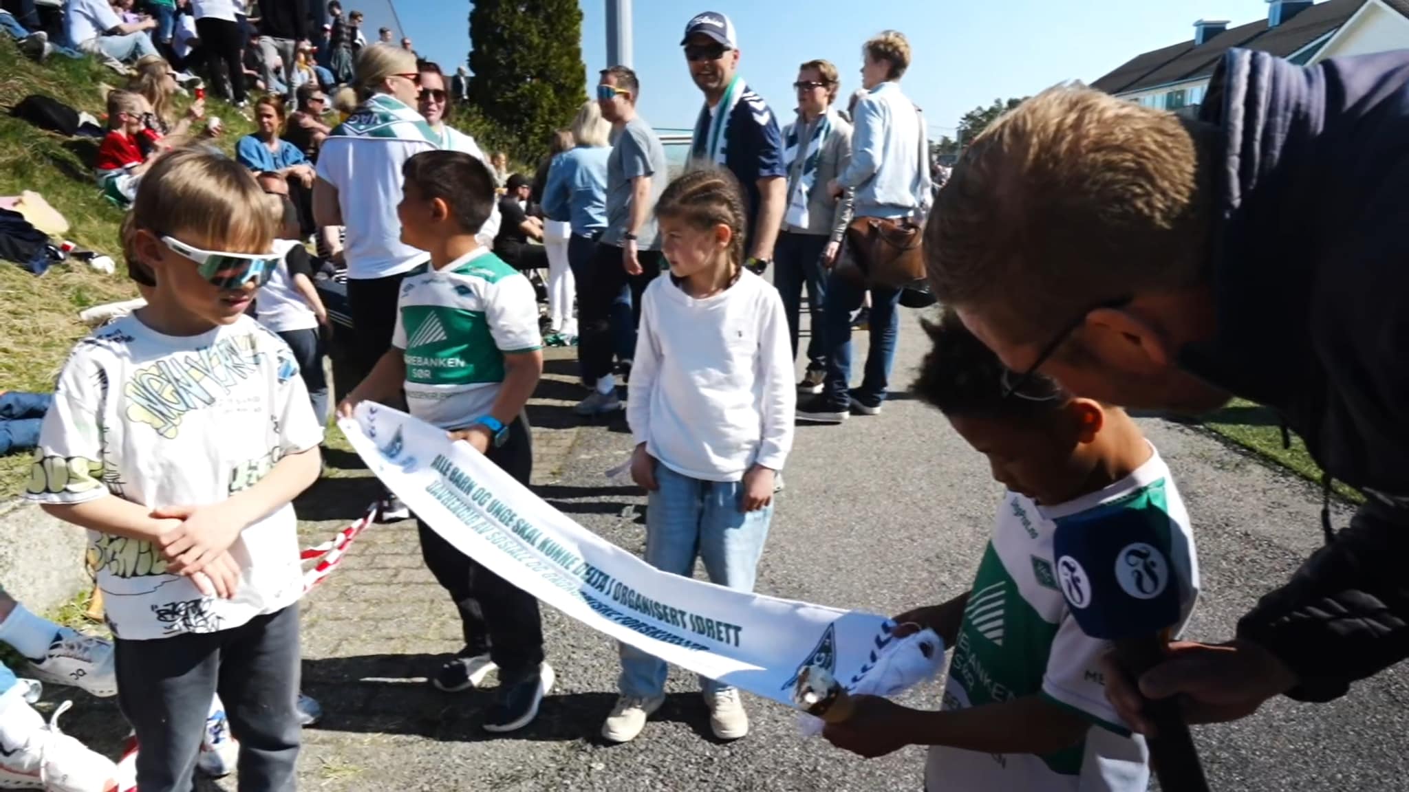 Pausesending fra cupfesten på Karuss