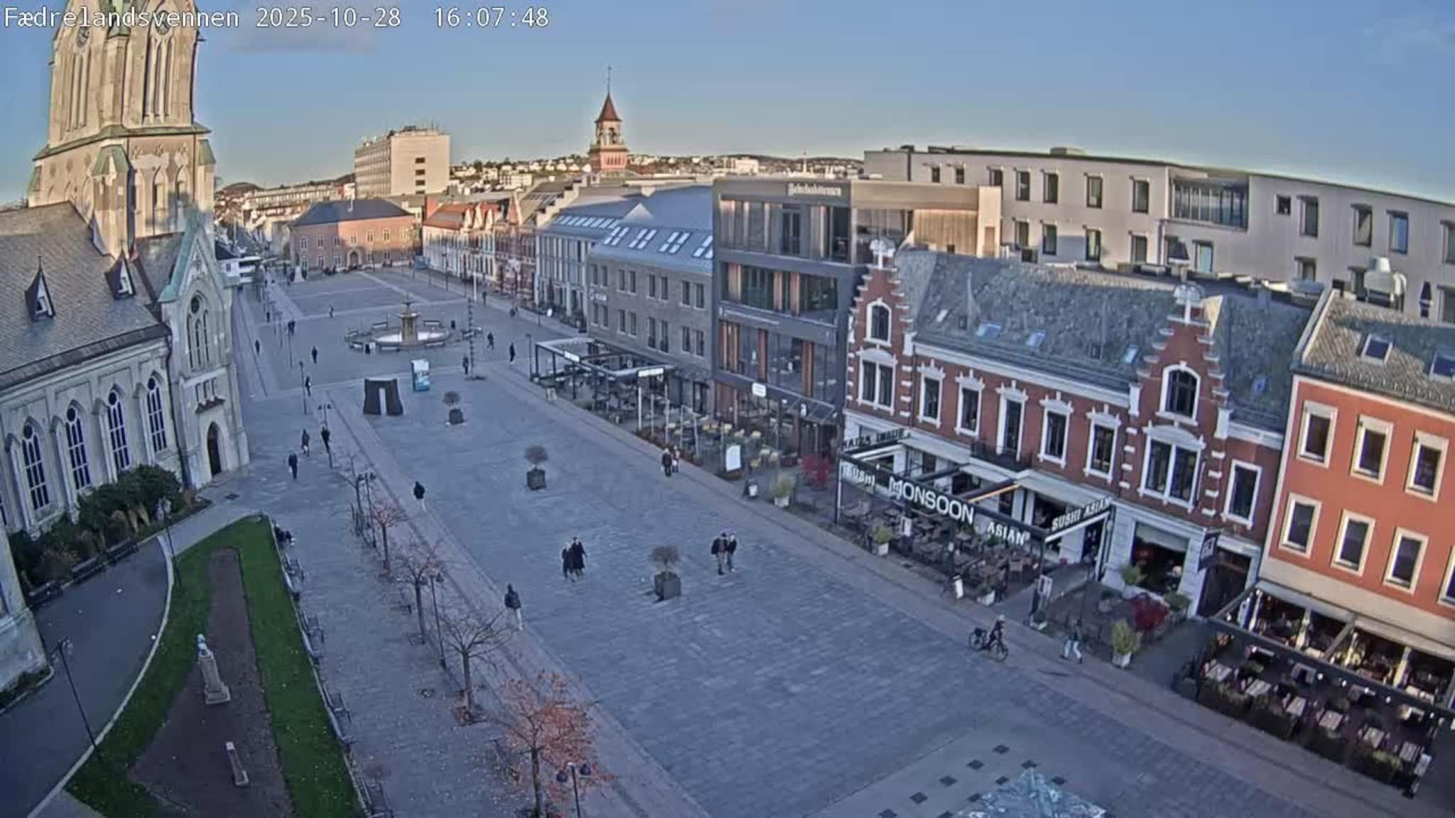 Livekamera Torvet i Kristiansand