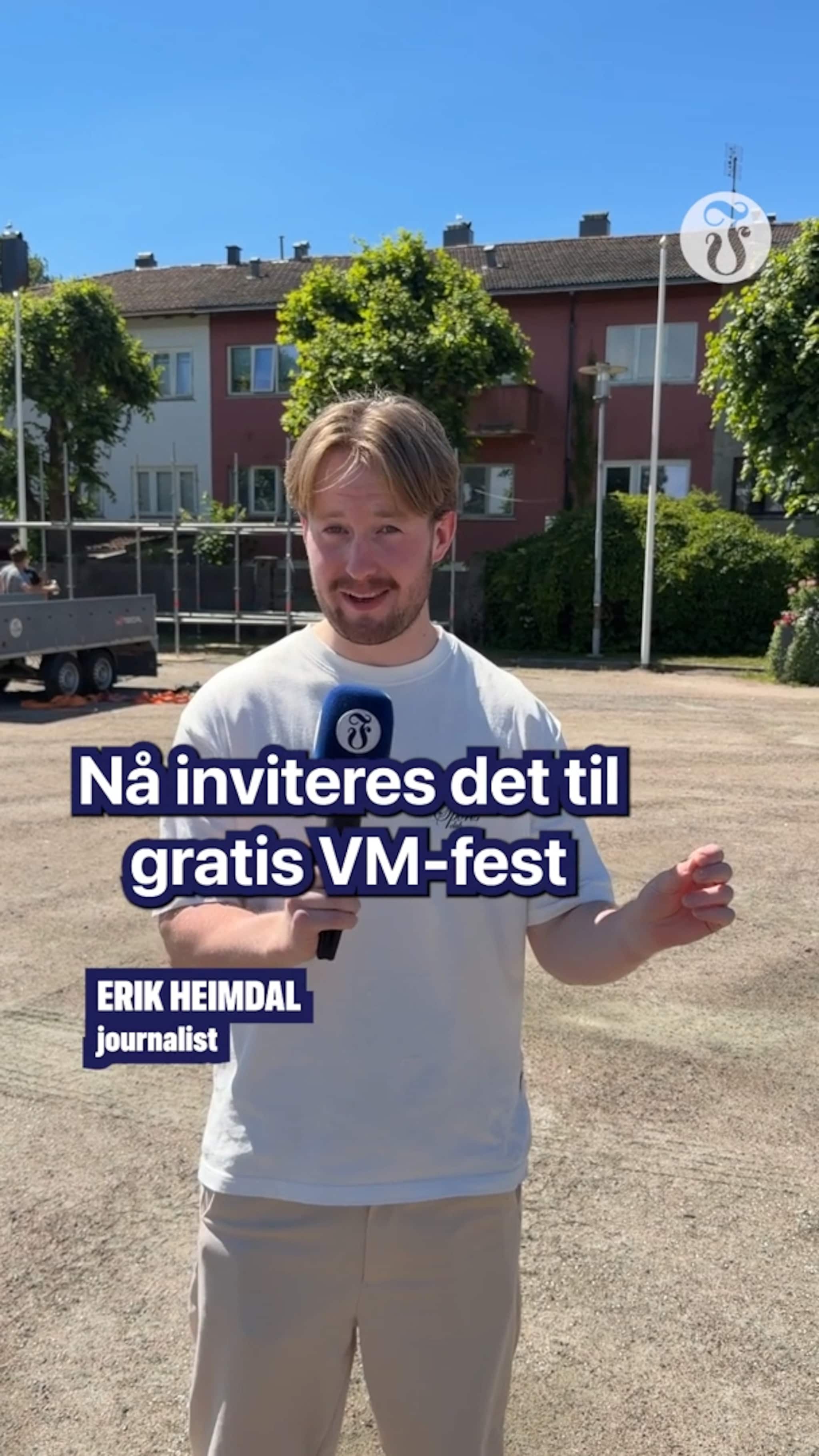 Inviterer til gratis VM-fest i Tresse