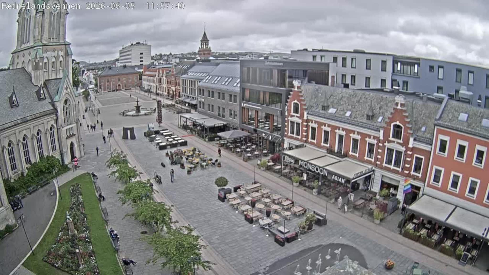 Livekamera Torvet i Kristiansand