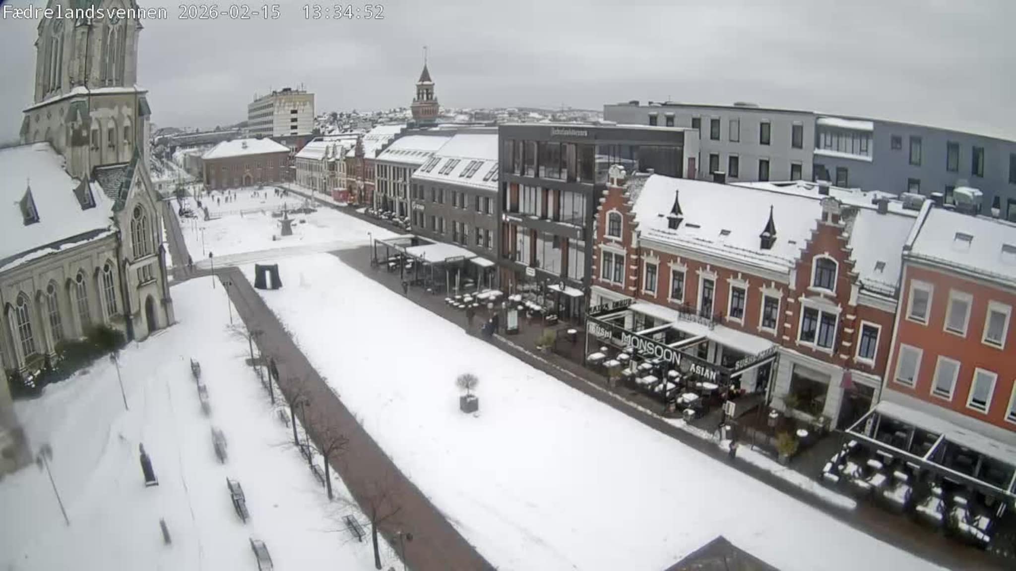 Livekamera Torvet i Kristiansand