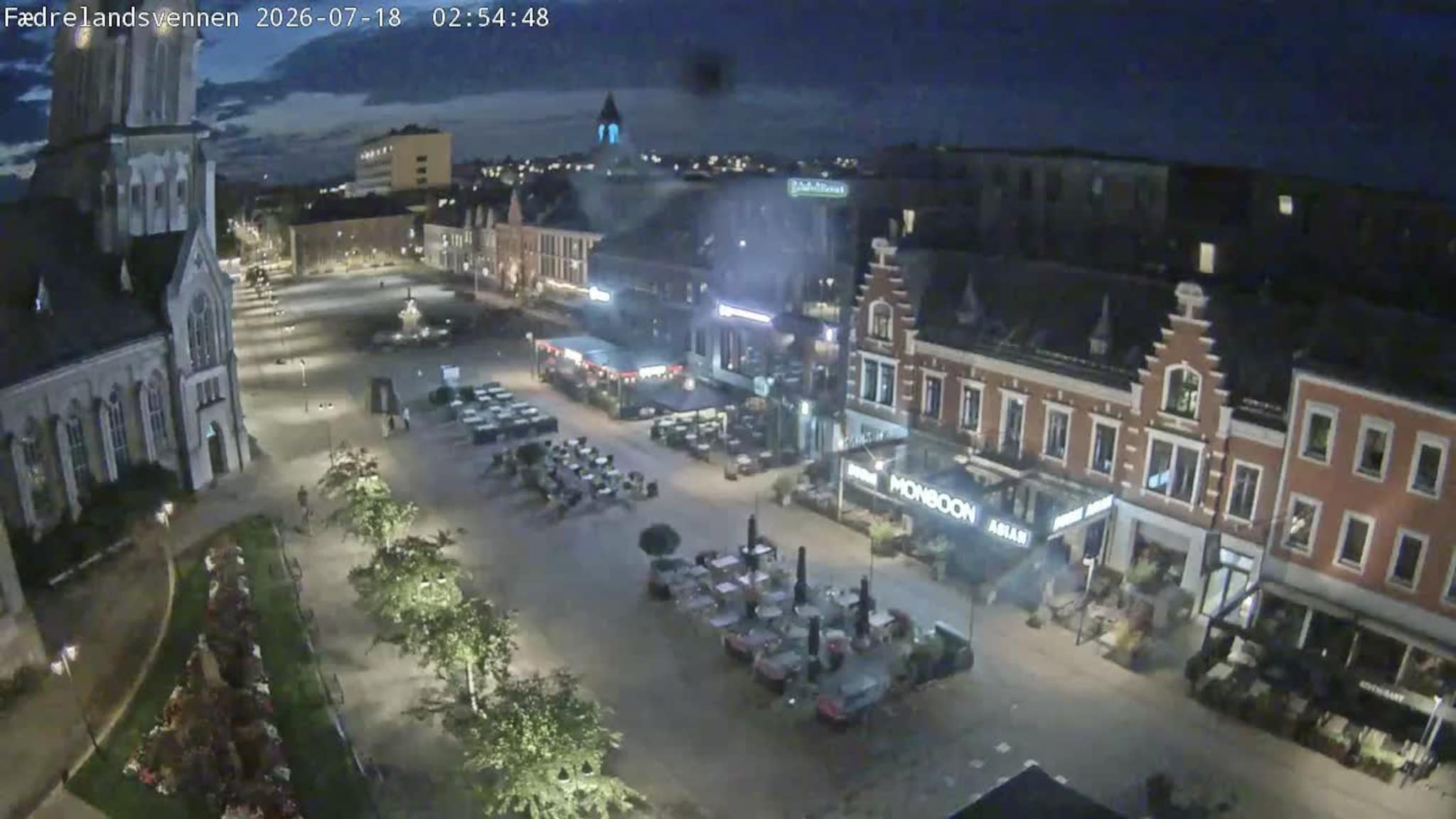 Livekamera Torvet i Kristiansand