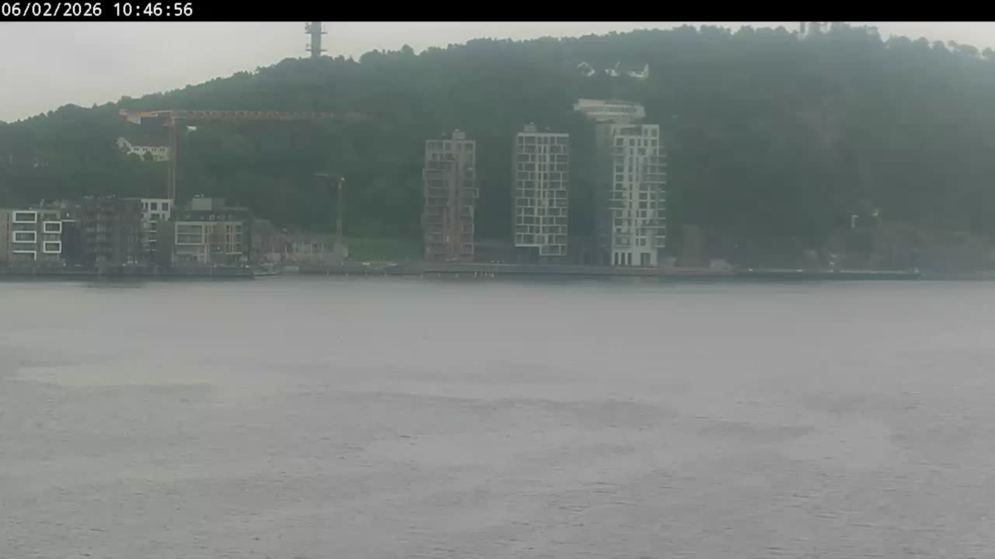 Livekamera over Kristiansand havn
