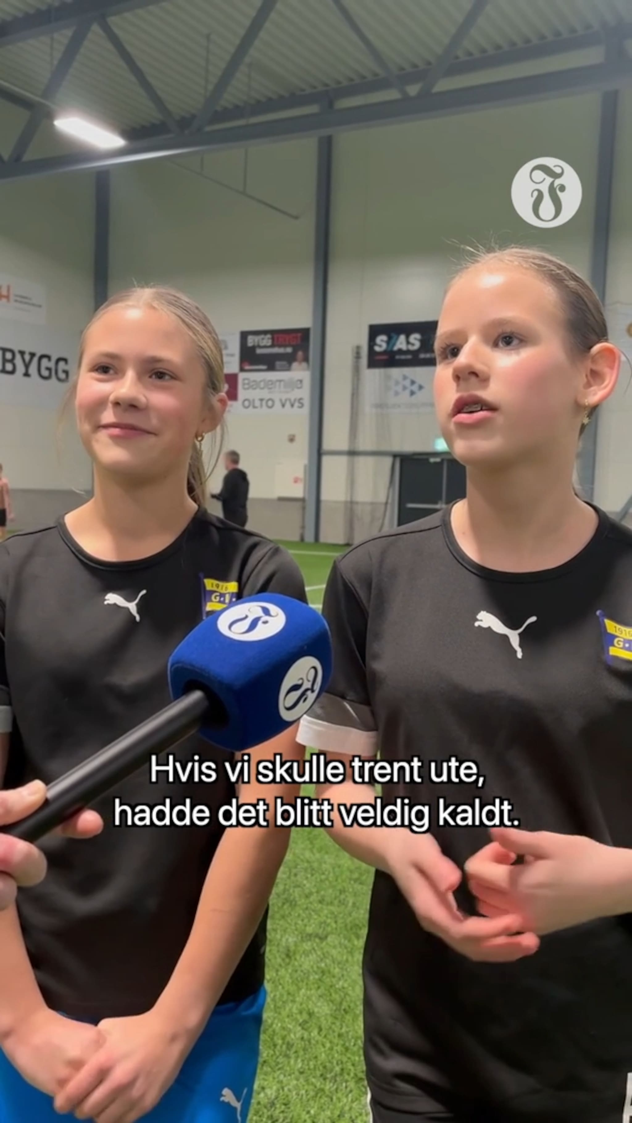 Her får de trene inne opp til fire ganger i uka