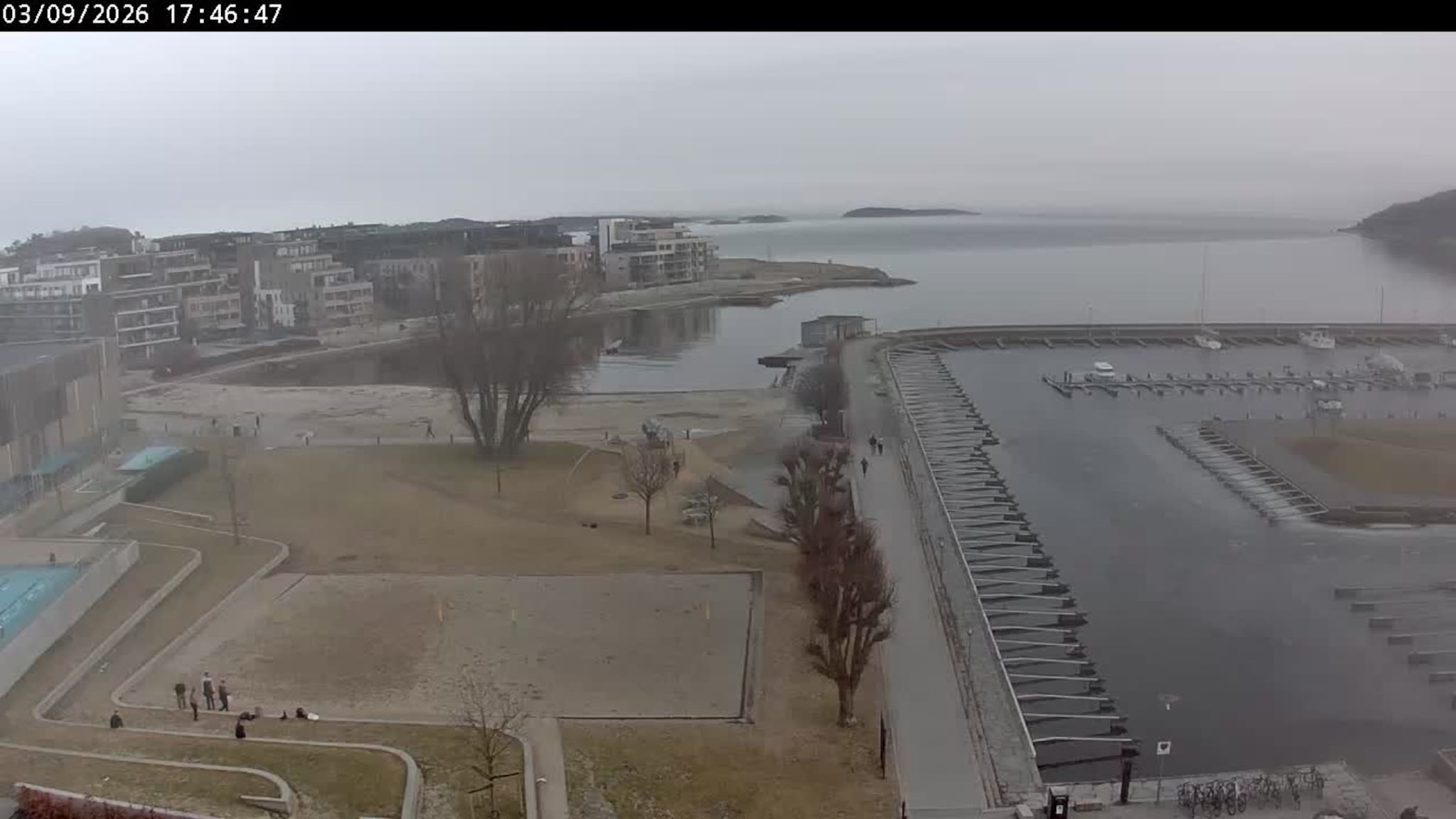 Livekamera Bystranda i Kristiansand