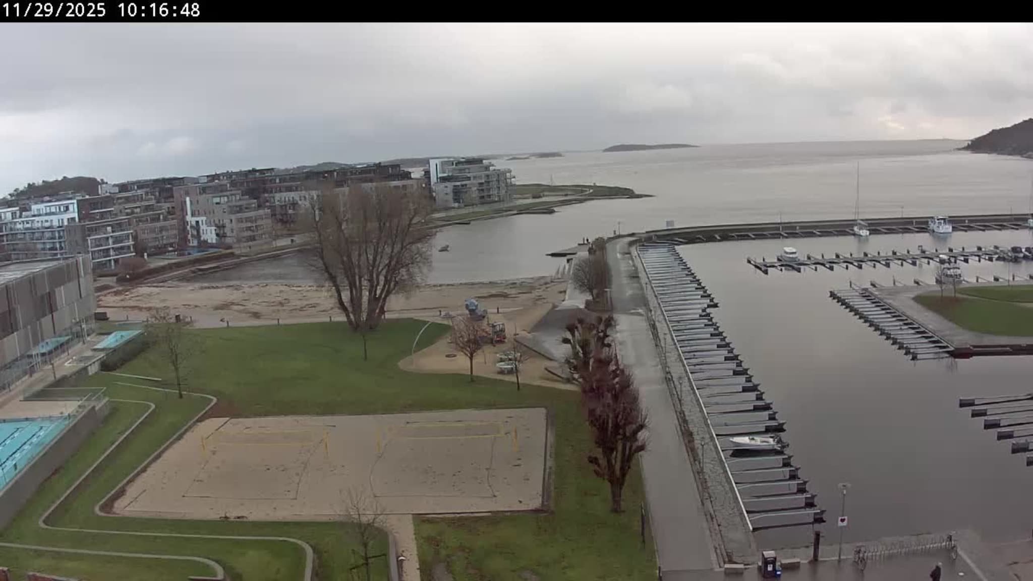 Livekamera Bystranda i Kristiansand