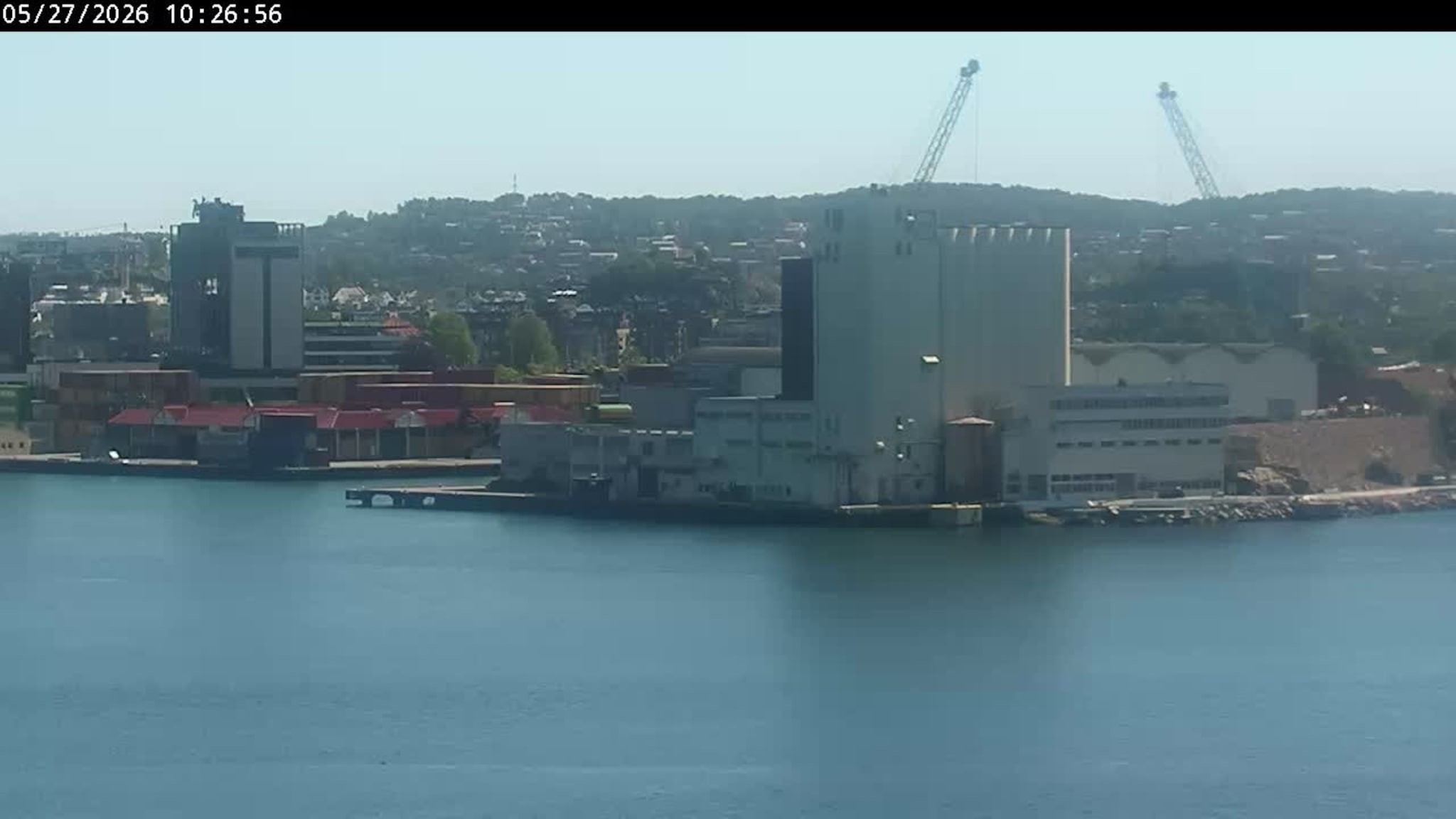Livekamera over Kristiansand havn