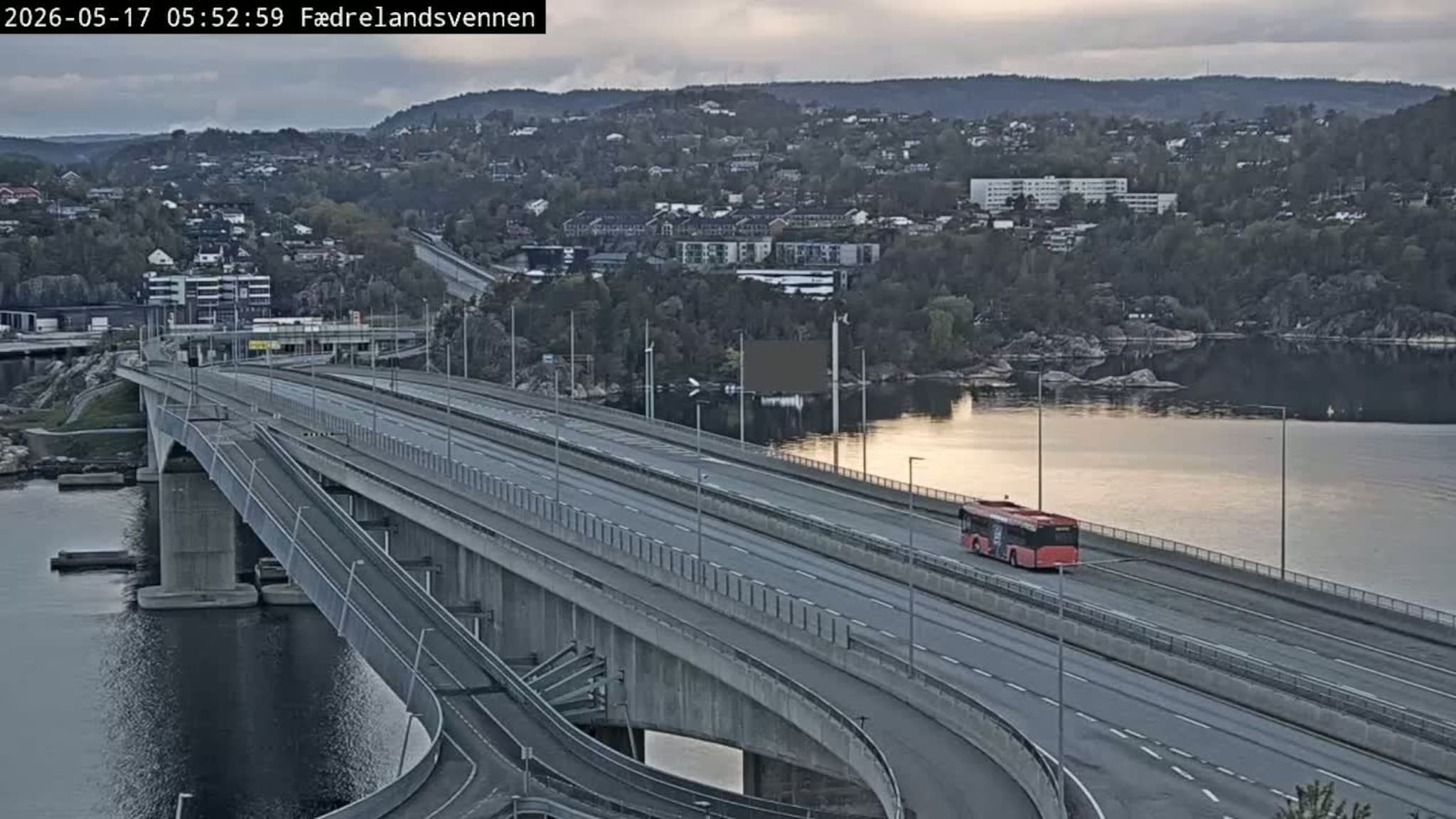 Her kjører 14-åringen med bussen gjennom Kristiansand