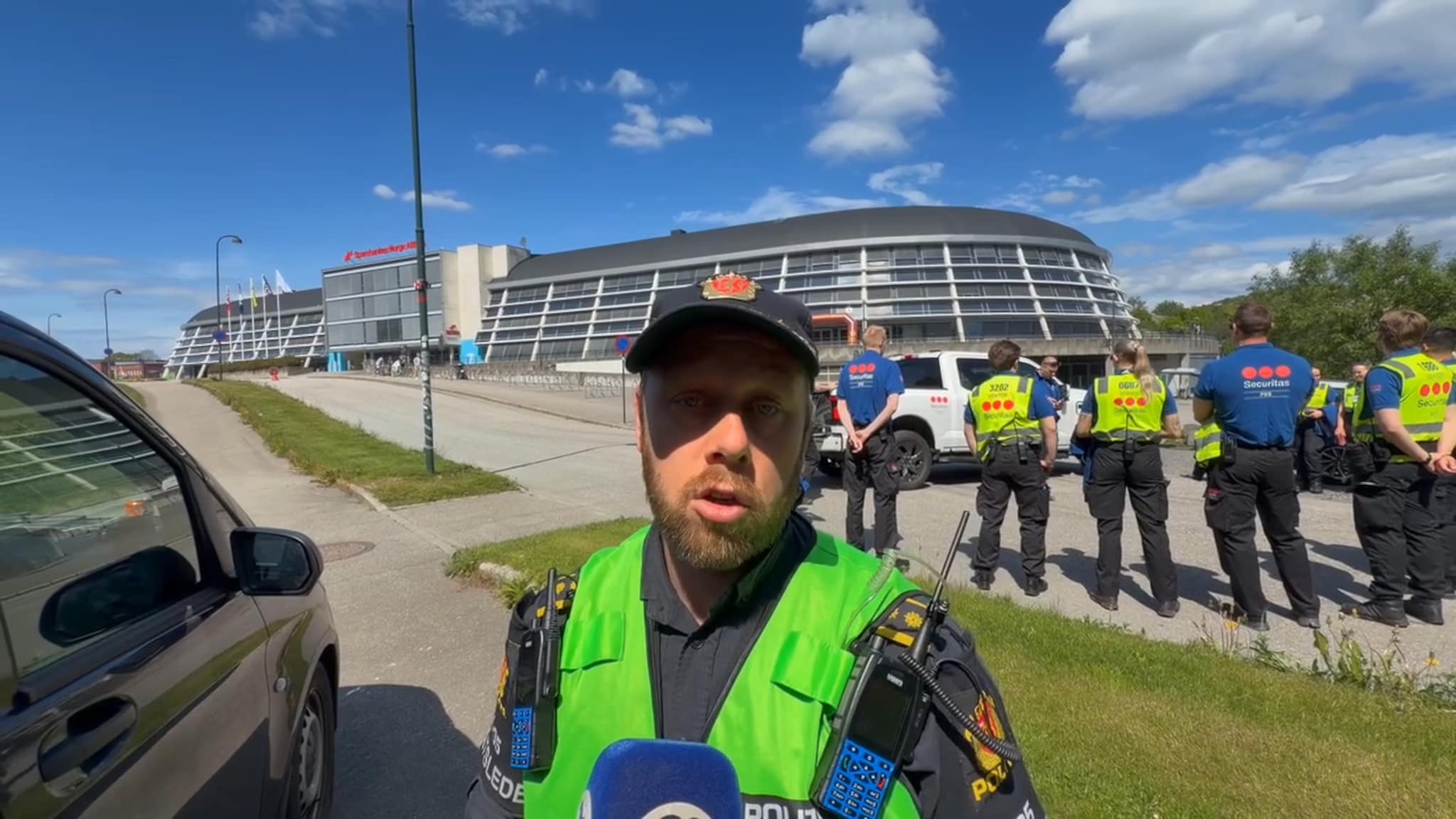 Politiet før avspark mot VIF