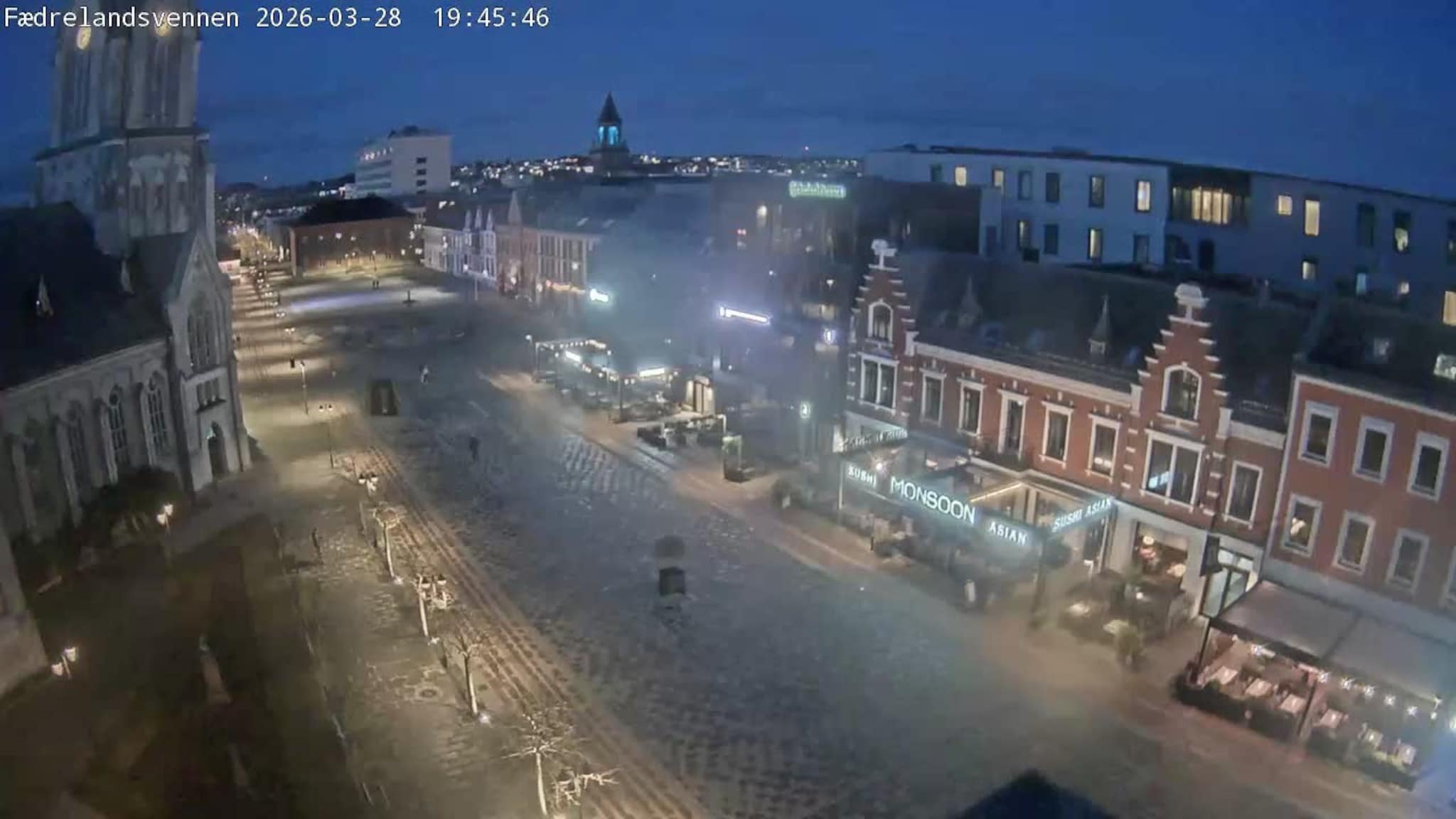 Livekamera Torvet i Kristiansand