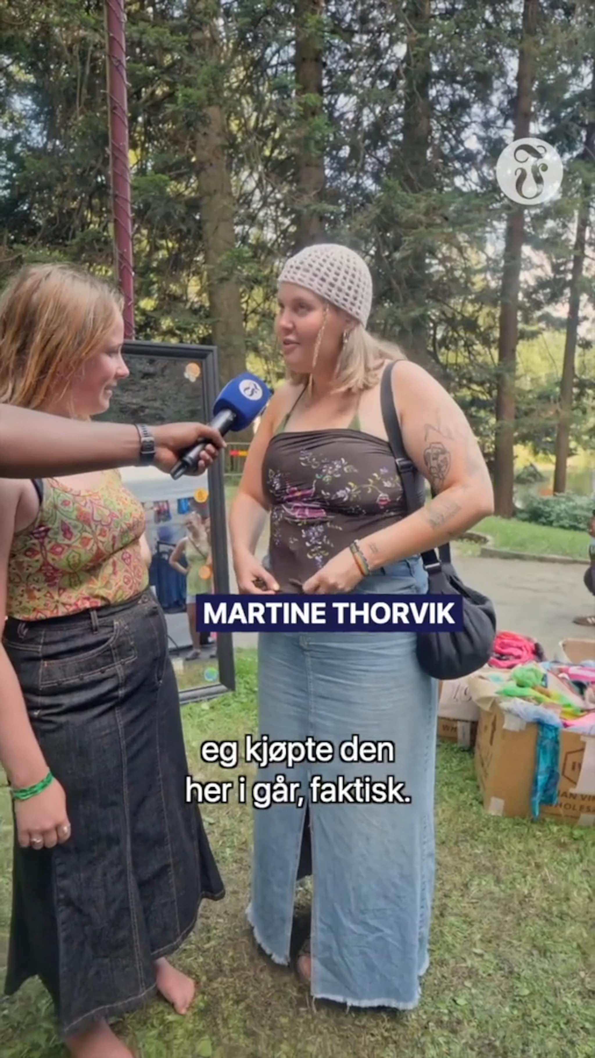 Joel tester festivalaktiviteter på Ravnedalen Live