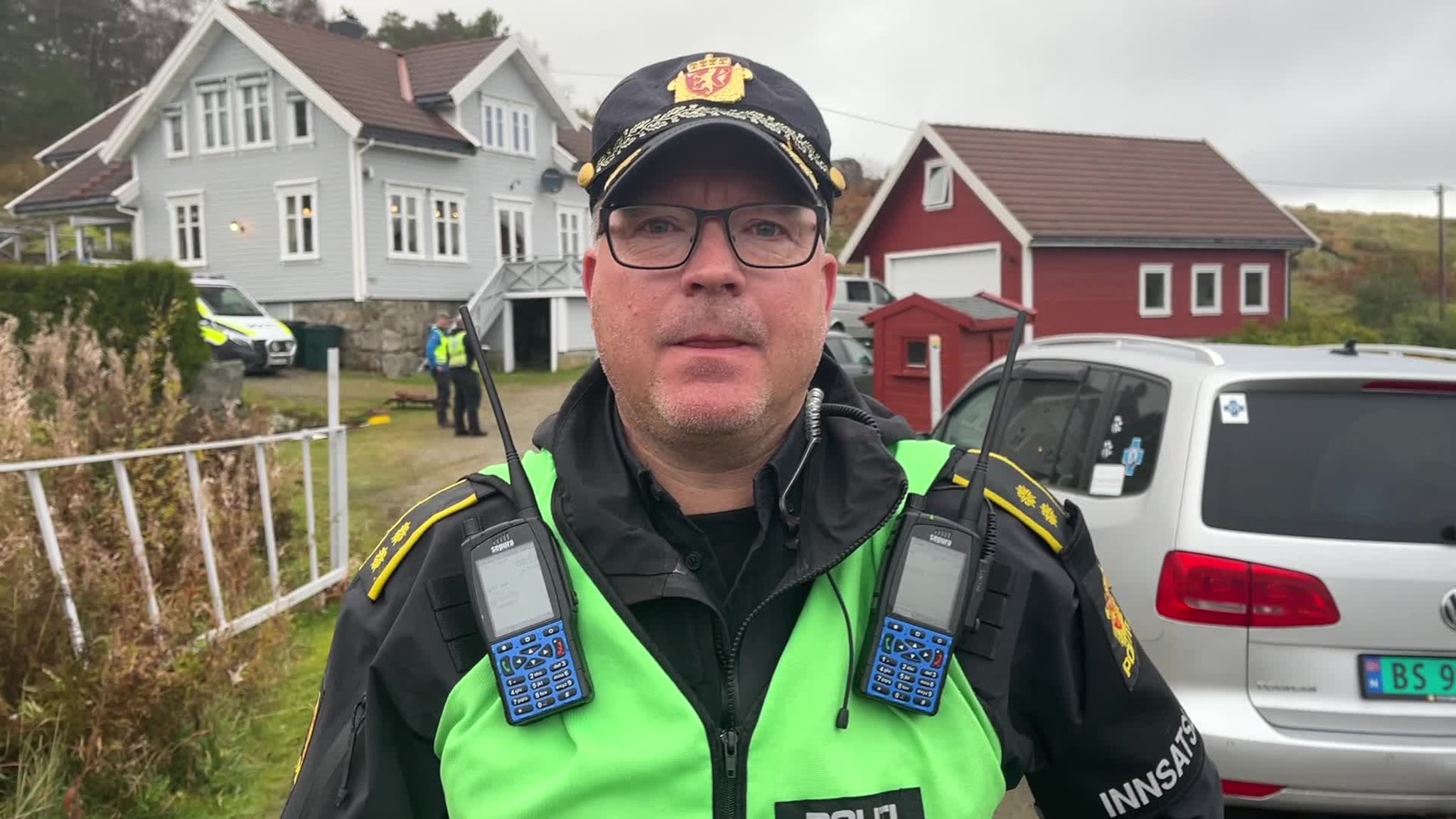 Innsatsleder Geir Ljunquist i Agder politidistrikt