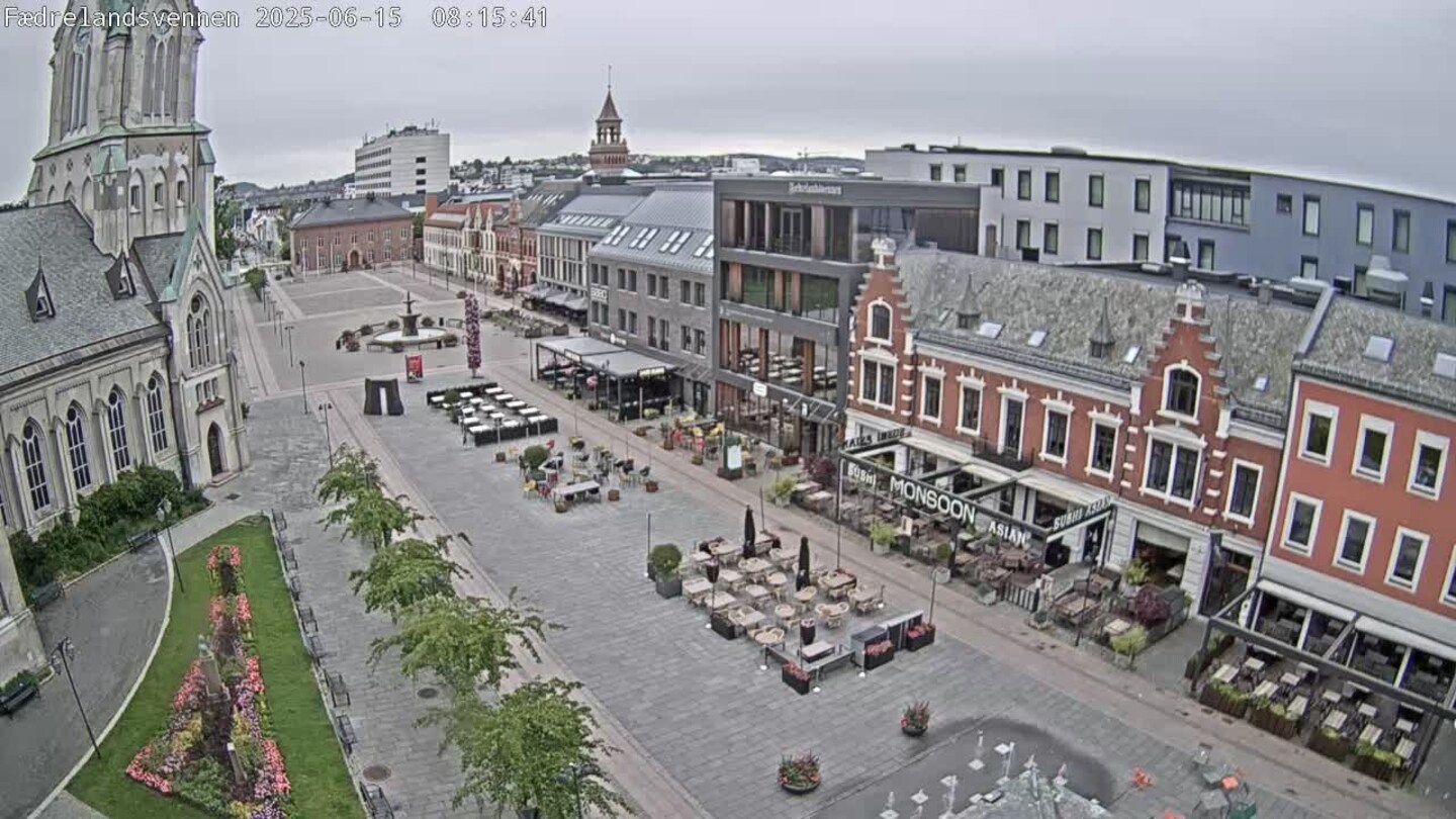 Livekamera Torvet i Kristiansand