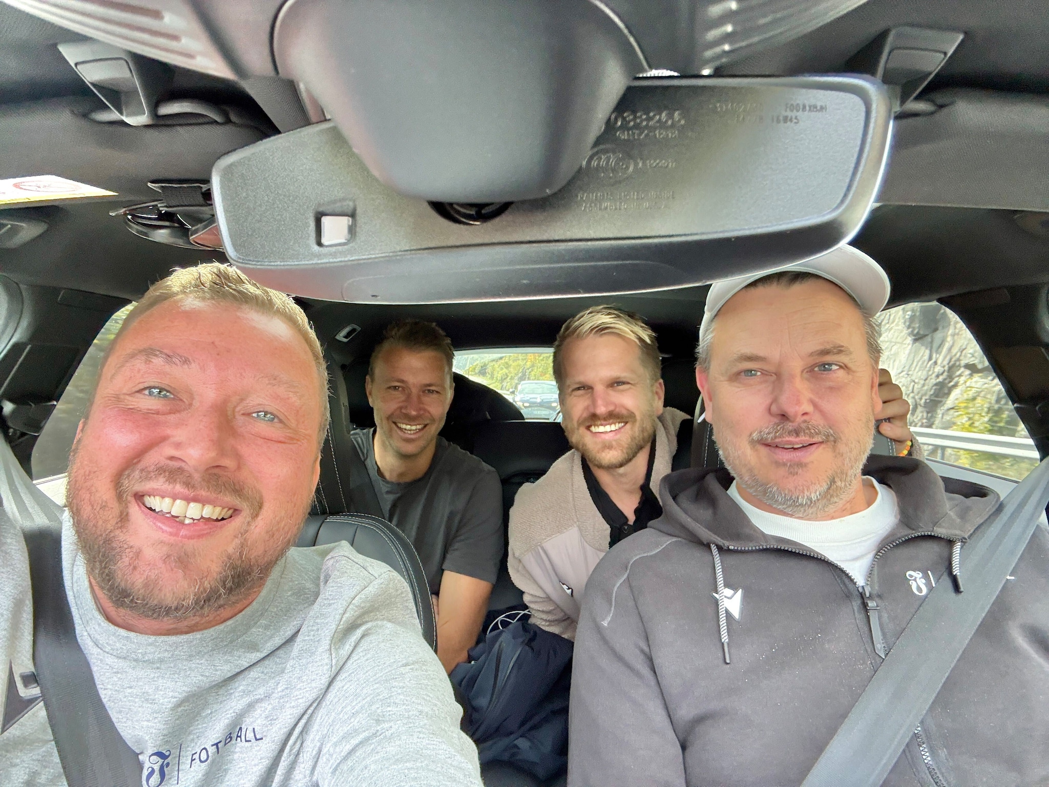Direkte fra bilen på vei til Sandefjord
