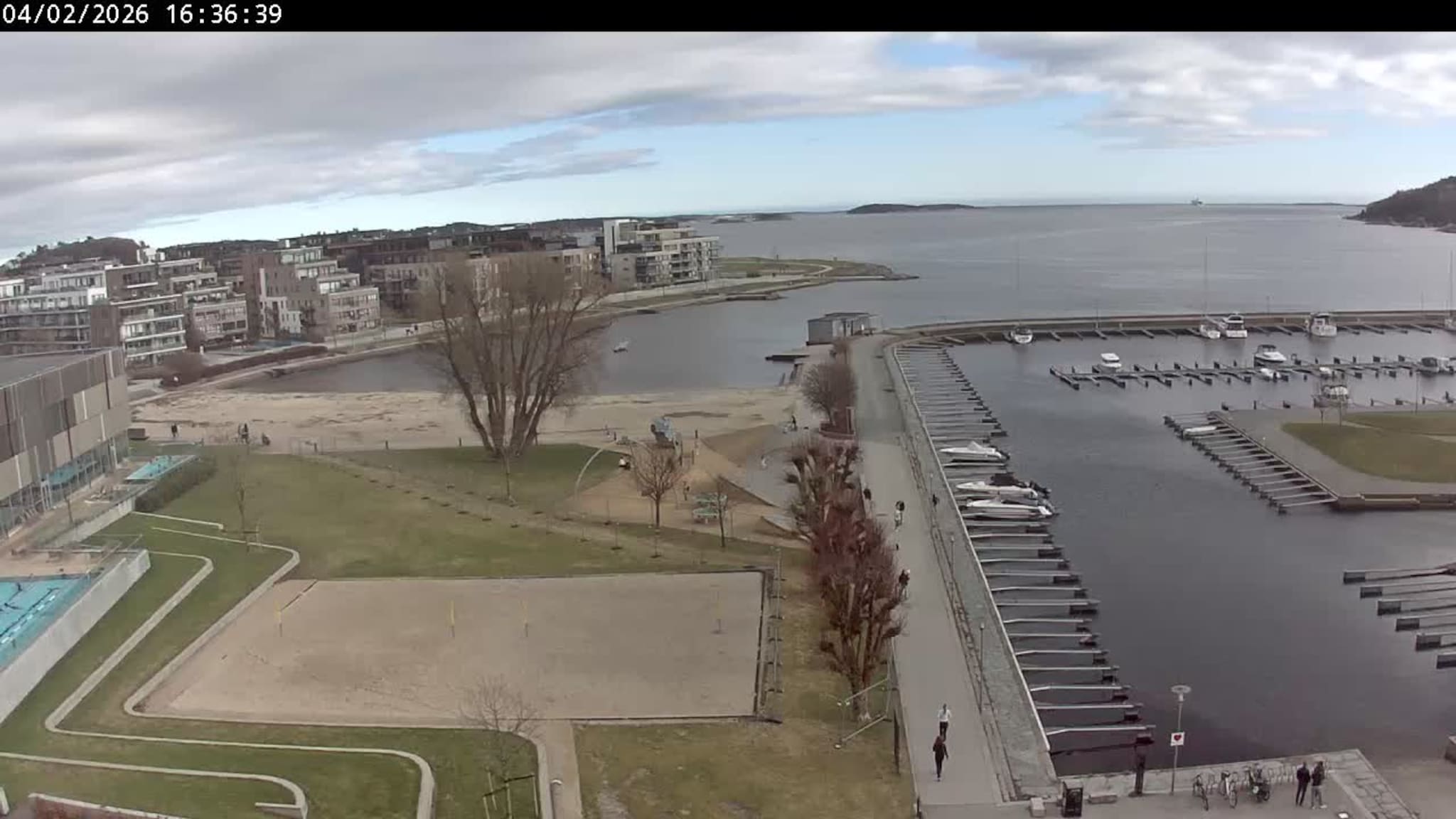 Livekamera Bystranda i Kristiansand