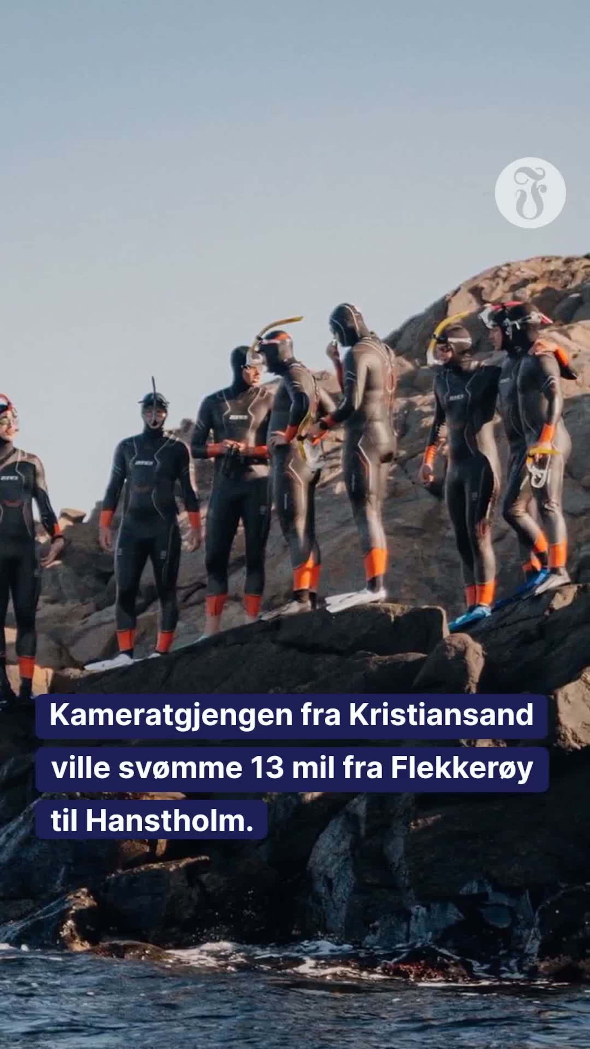 Vil svømme fra Danmark til Norge