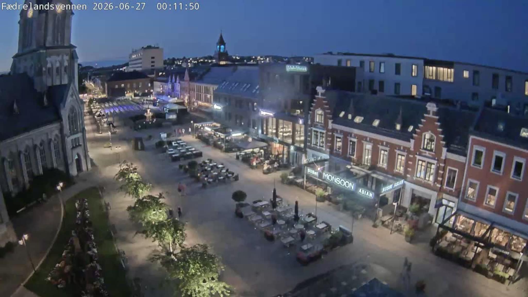 Livekamera Torvet i Kristiansand