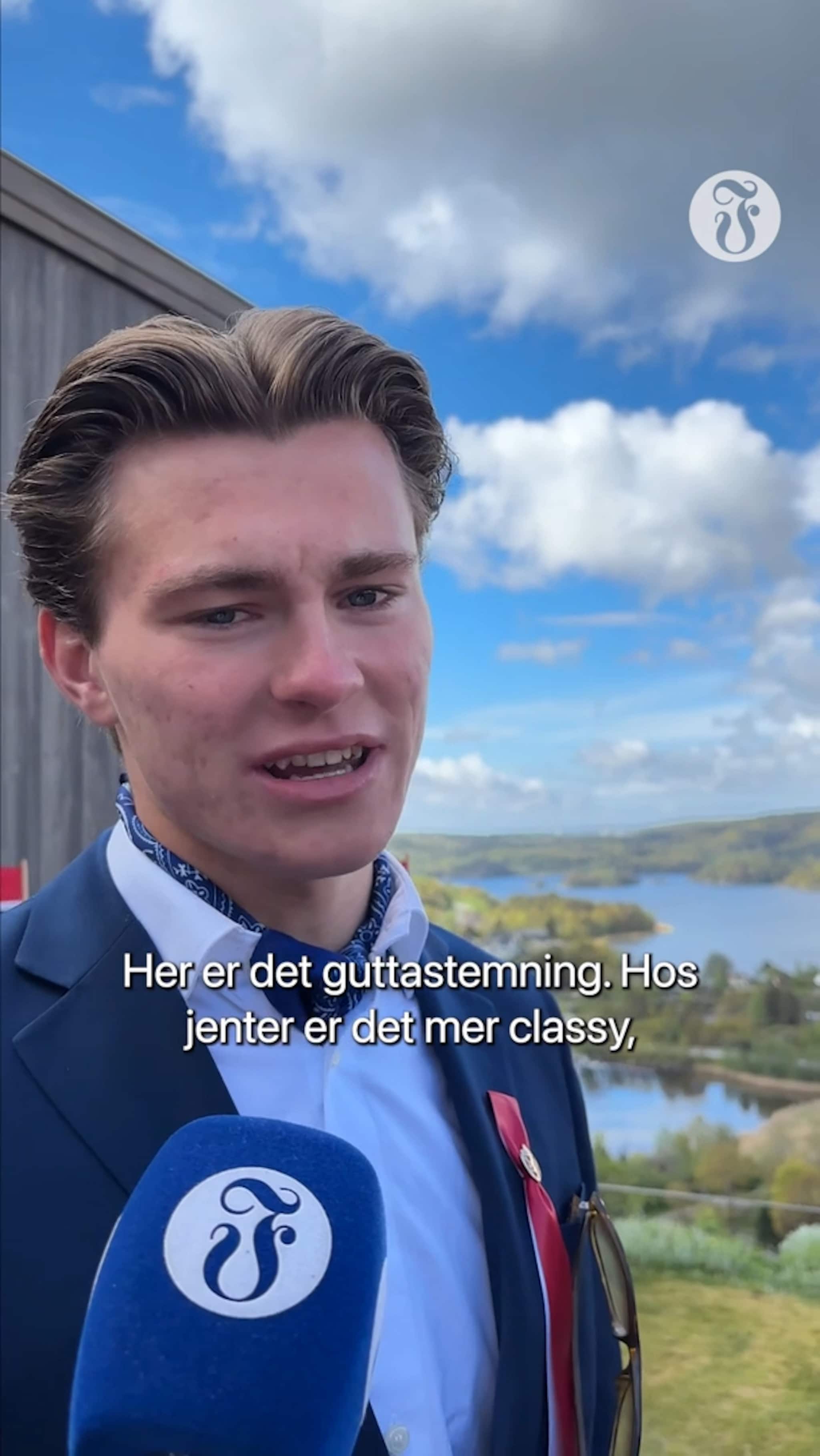 - Tror det er mer classy hos jentene