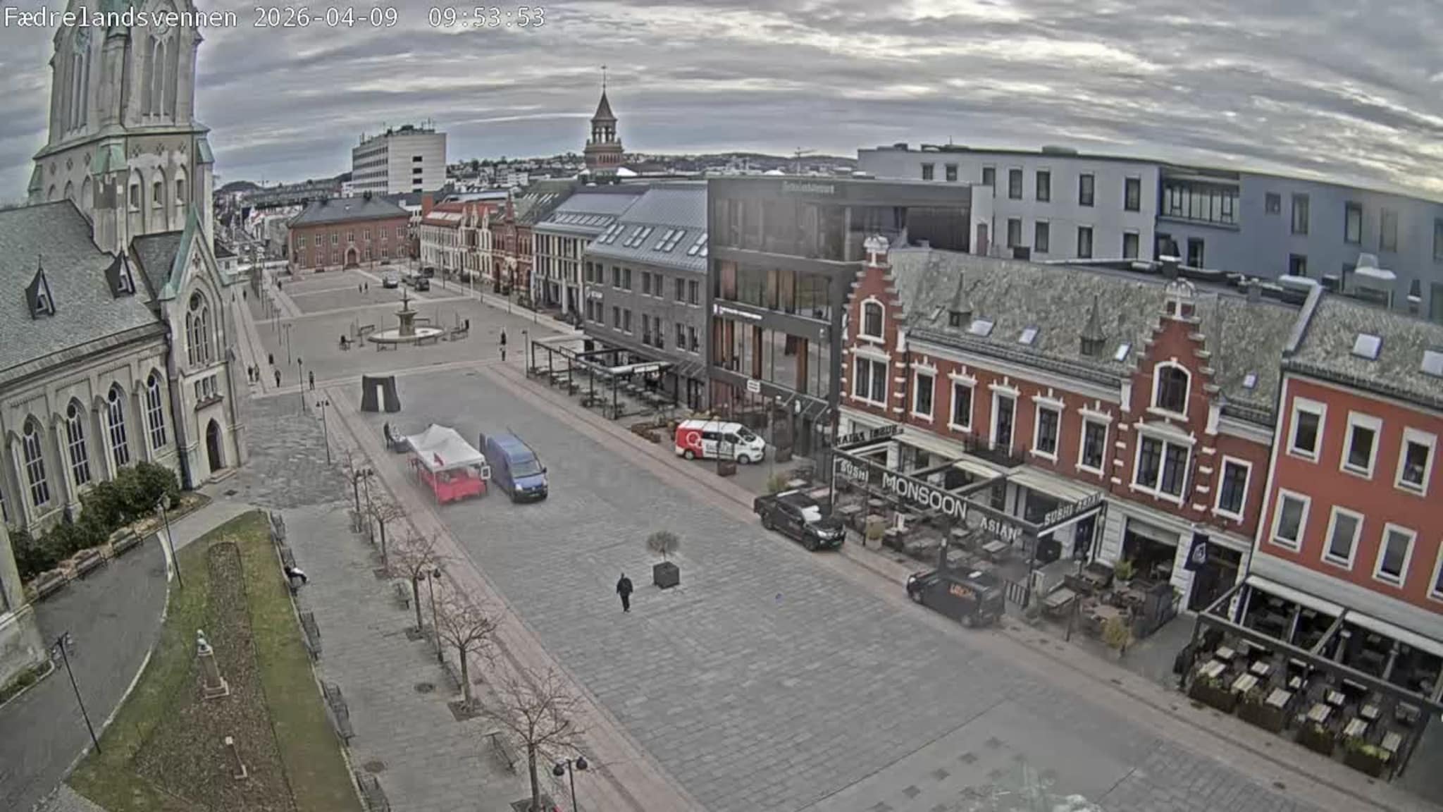 Livekamera Torvet i Kristiansand