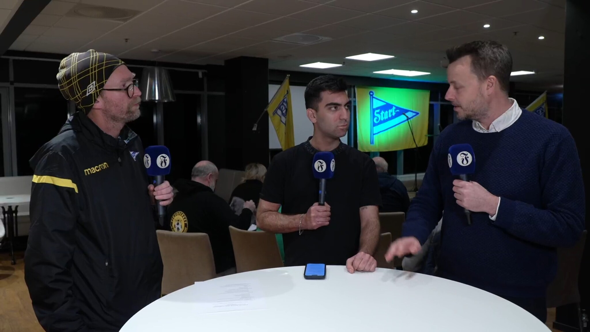 Sending: Før medlemsmøte i Start