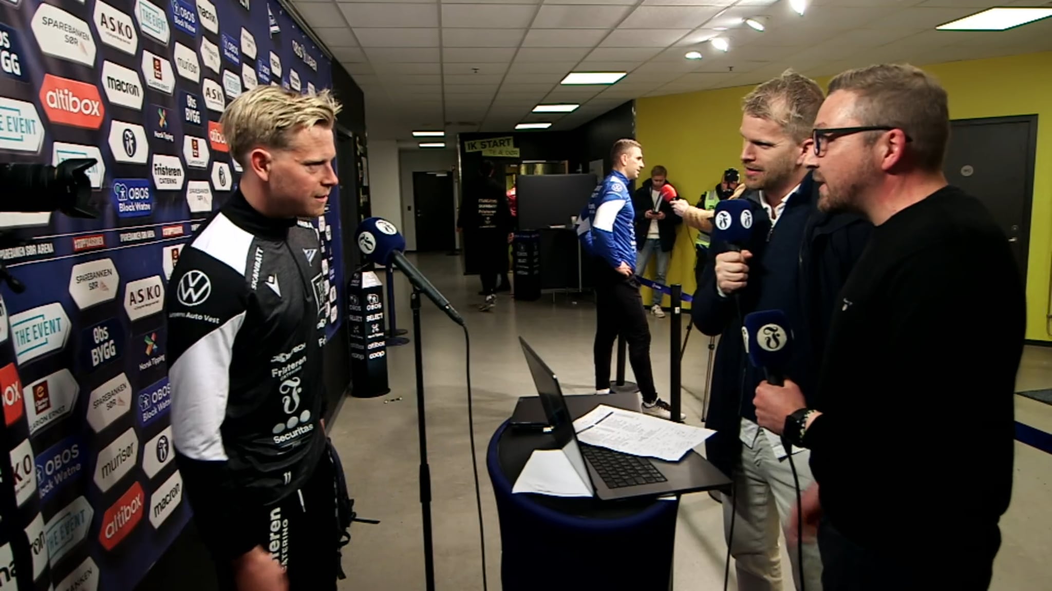 Få intervjuer og reaksjoner etter seieren over Sogndal