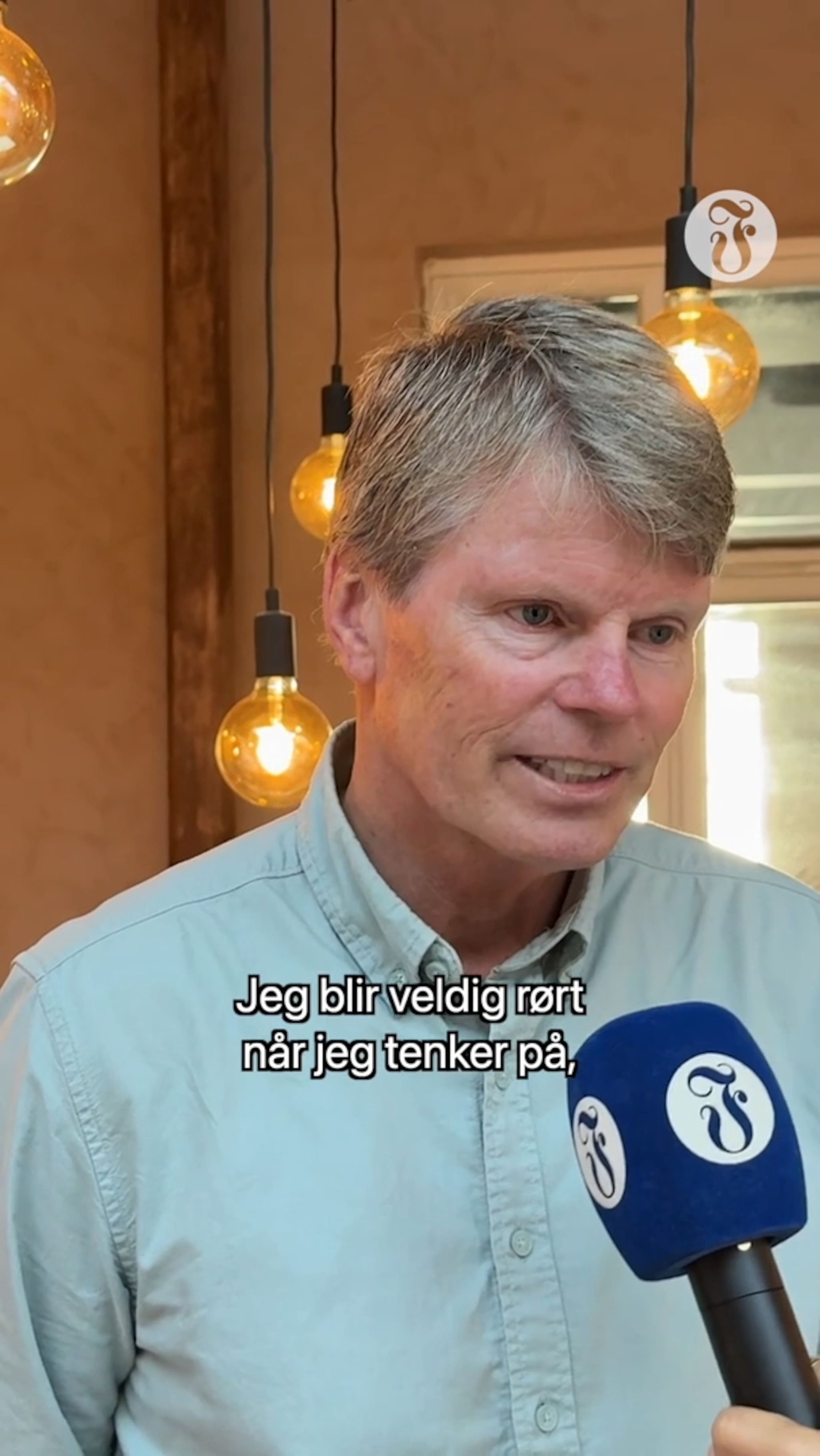 - Jeg blir veldig rørt